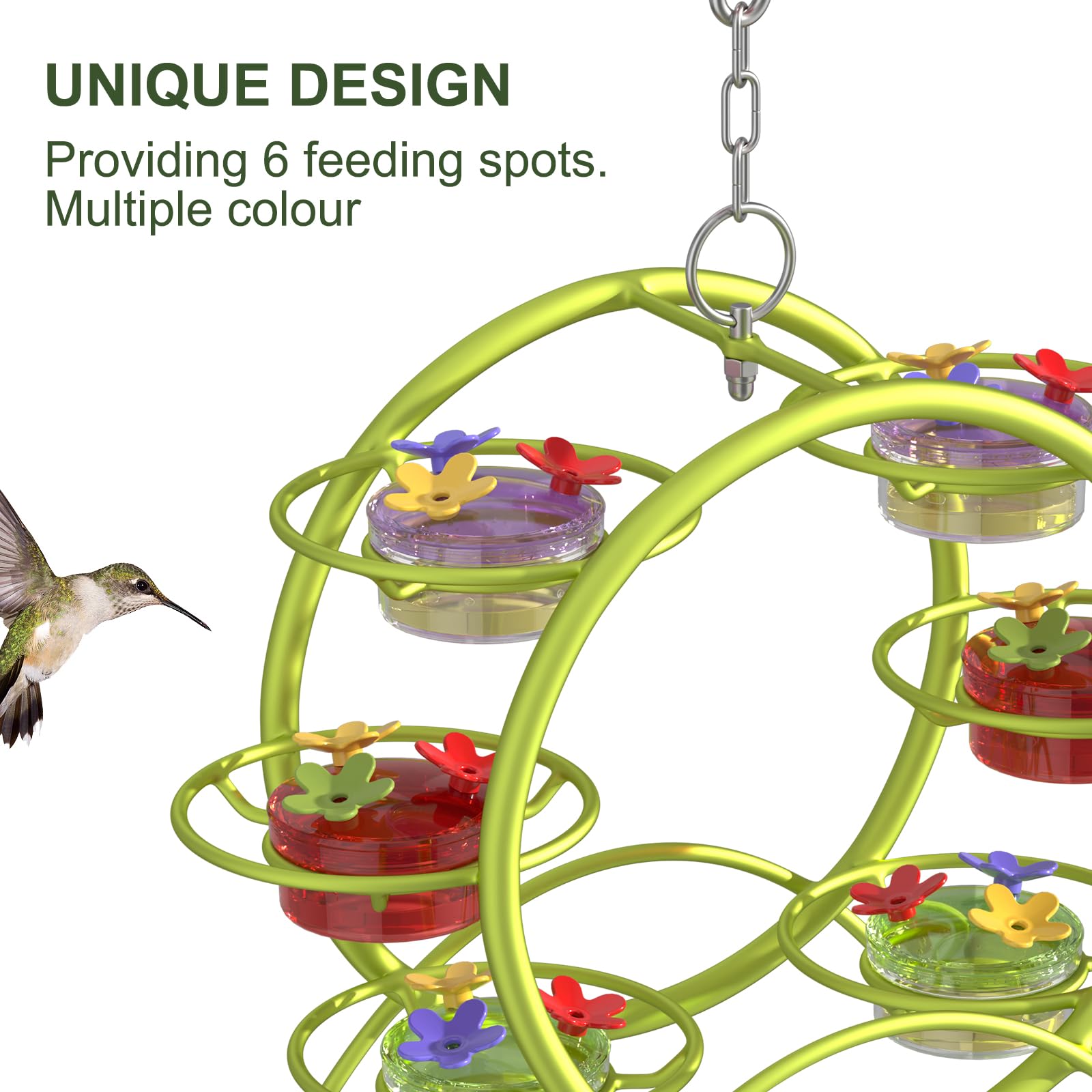❤️Mother's Day Sale 60% OFF❤️Ferris Wheel Hummingbird Feeders🐦