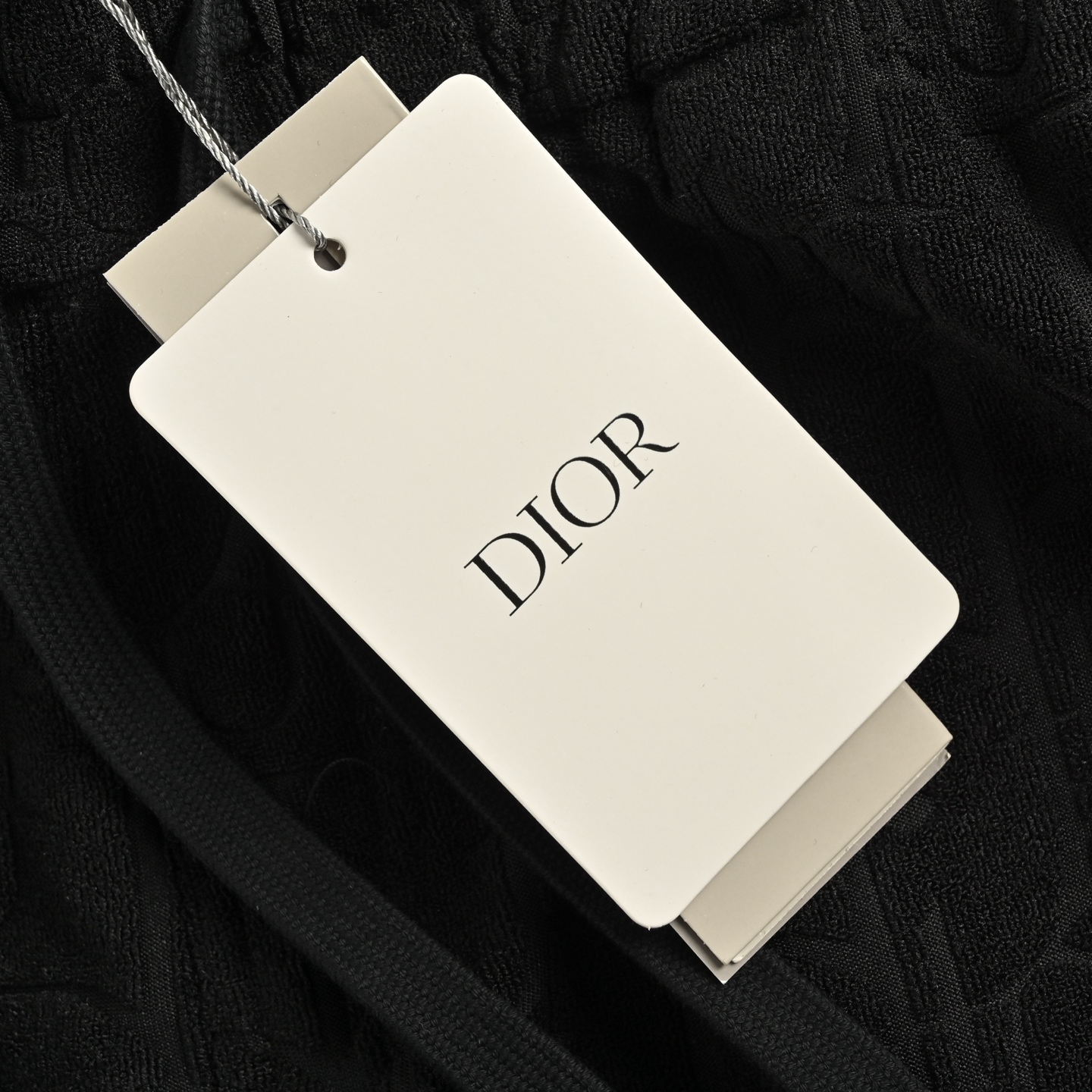 Dior 25ss obscure CD all-over logo jacquard towel shorts