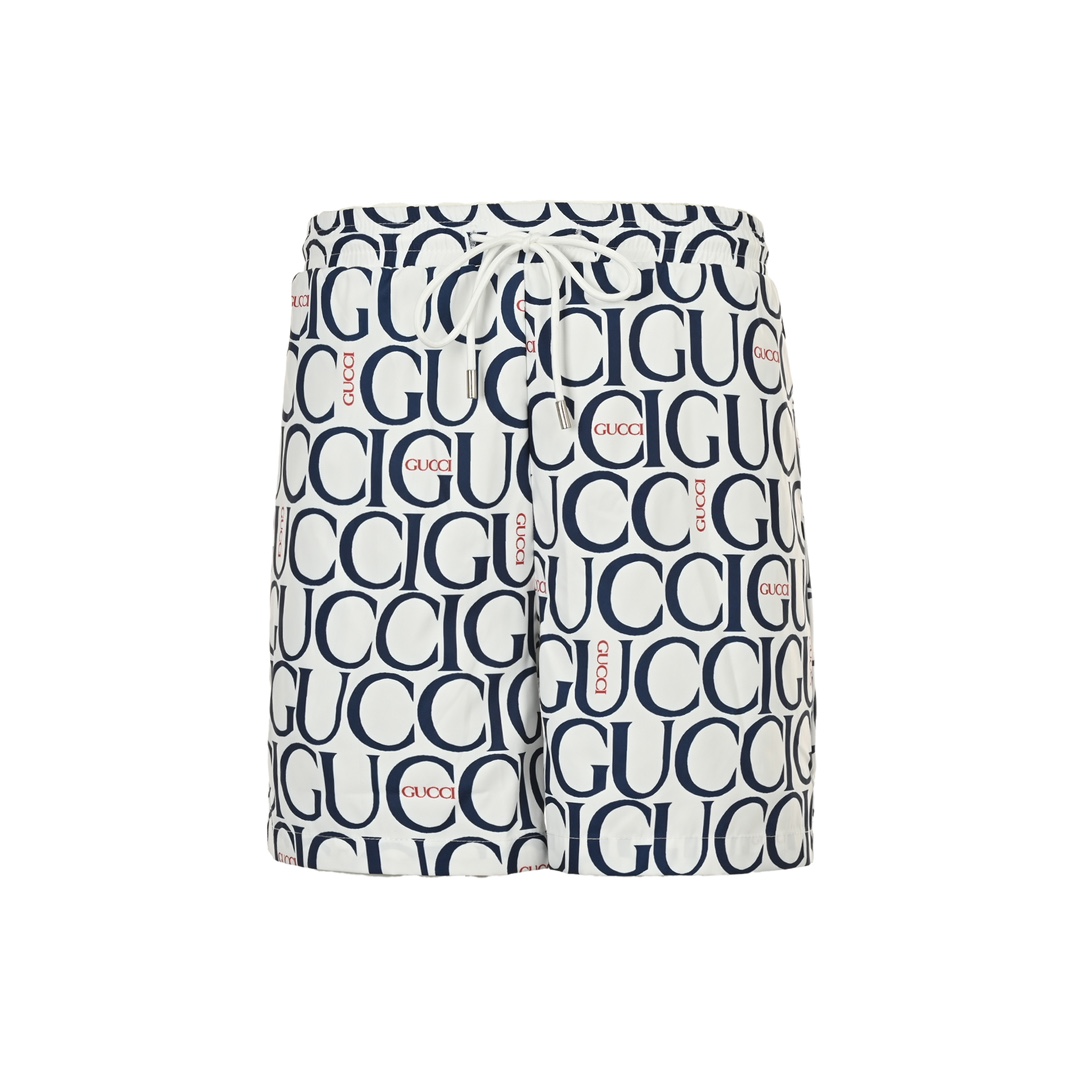 Gucci 24ss Capsule Collection All Over Print Beach Shorts