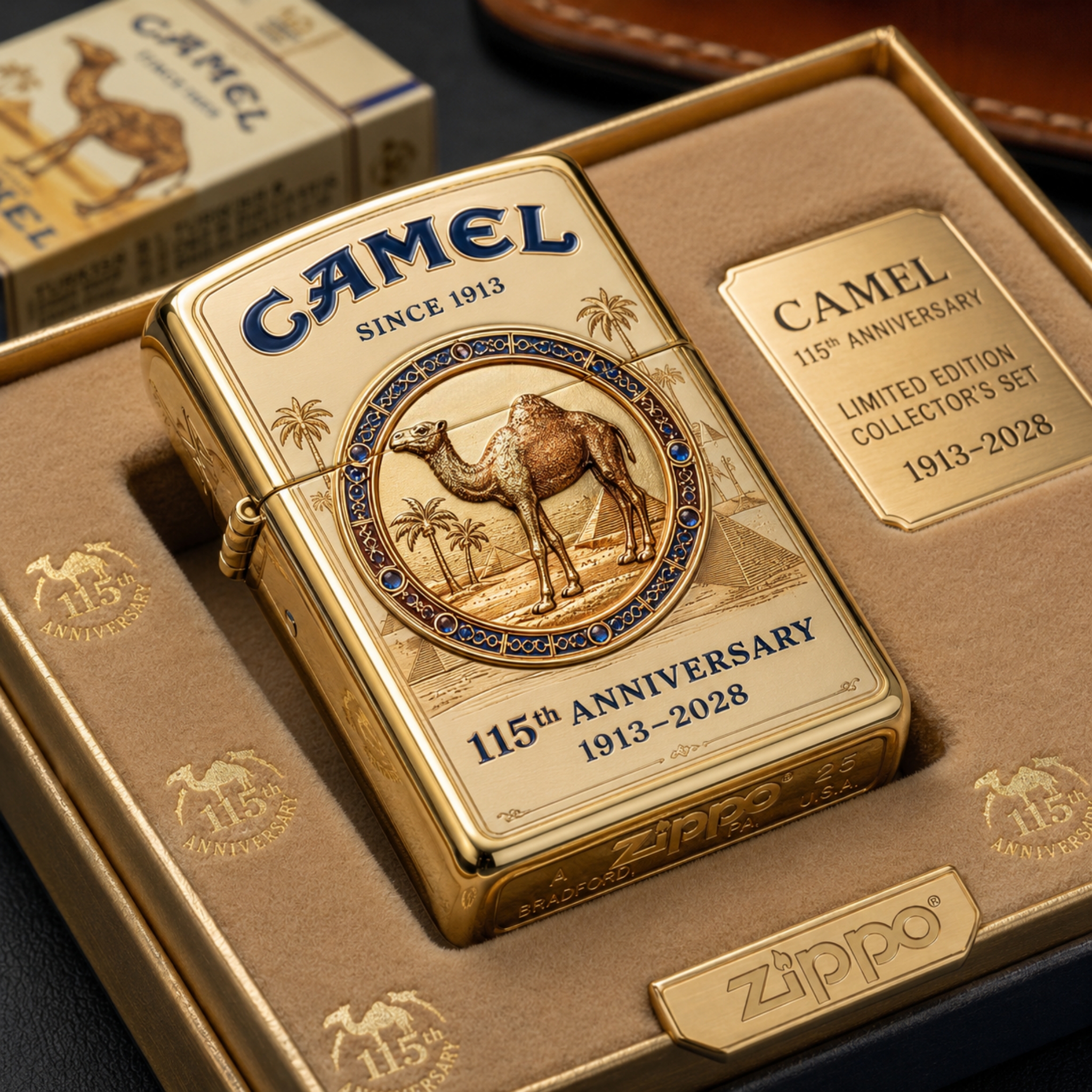 Camel 115th Anniversary Limited Edition Collector’s Zippo