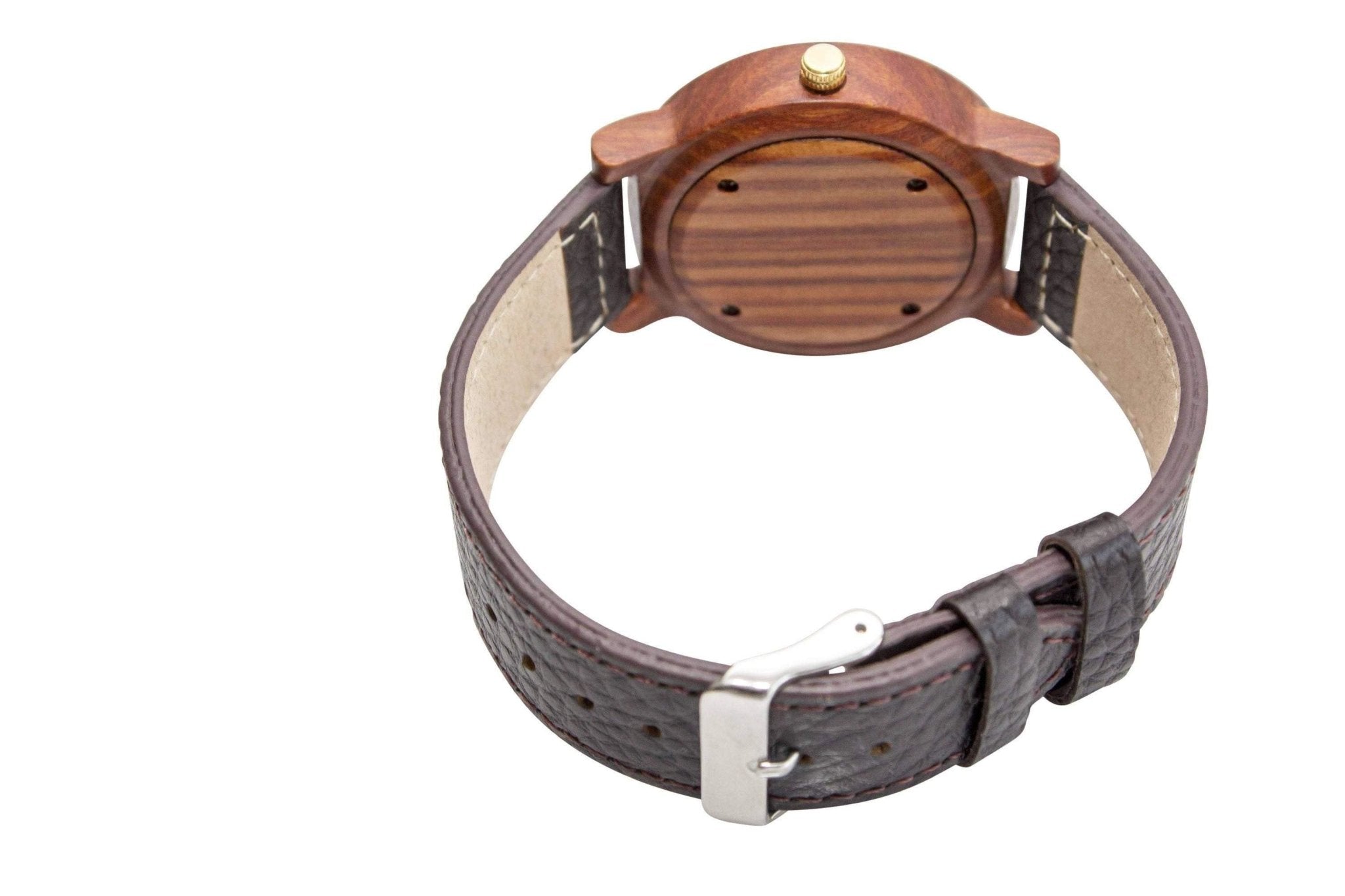 Wooden Watches Red Arce