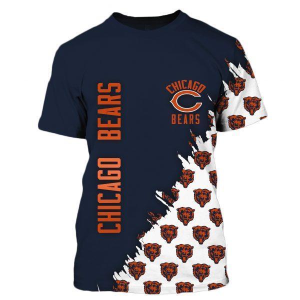 CHICAGO BEARS HOODIE PRINTED VIP 3D 35