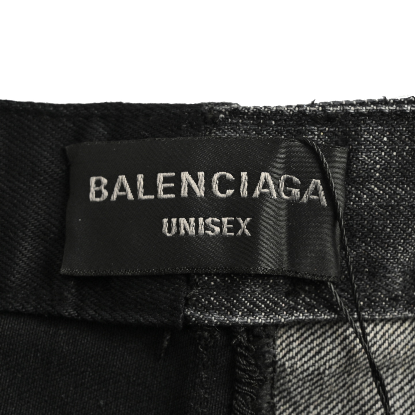 Balenciaga 25ss show-style patchwork jeans