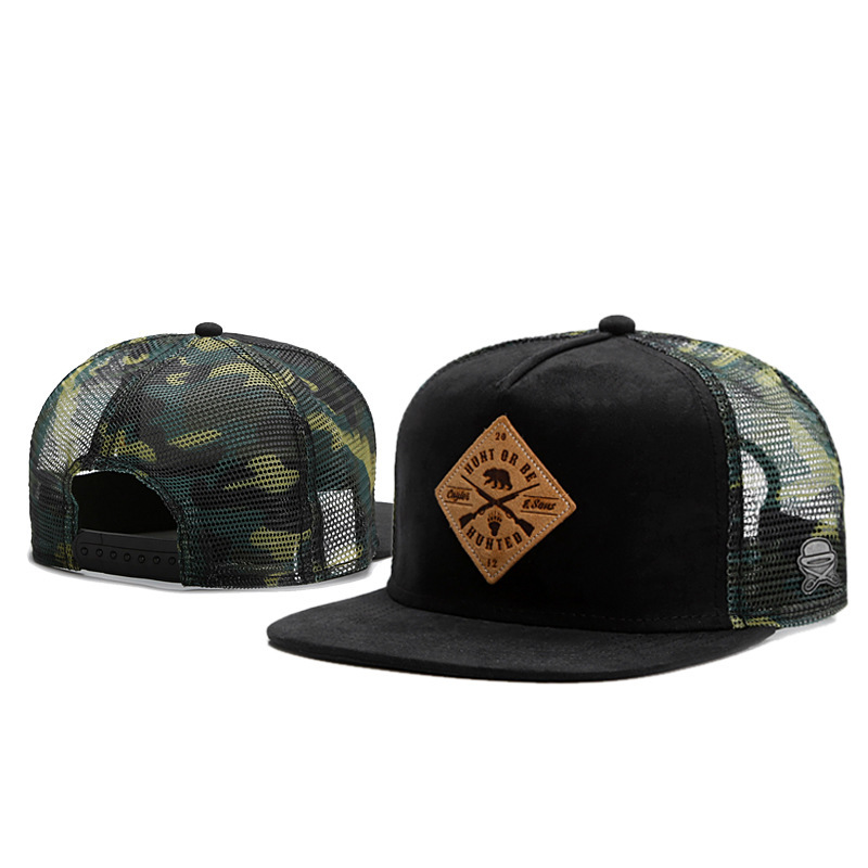 Large head circumference deep top flat brim hat street fashion plate hat hip hop hat men and women baseball cap