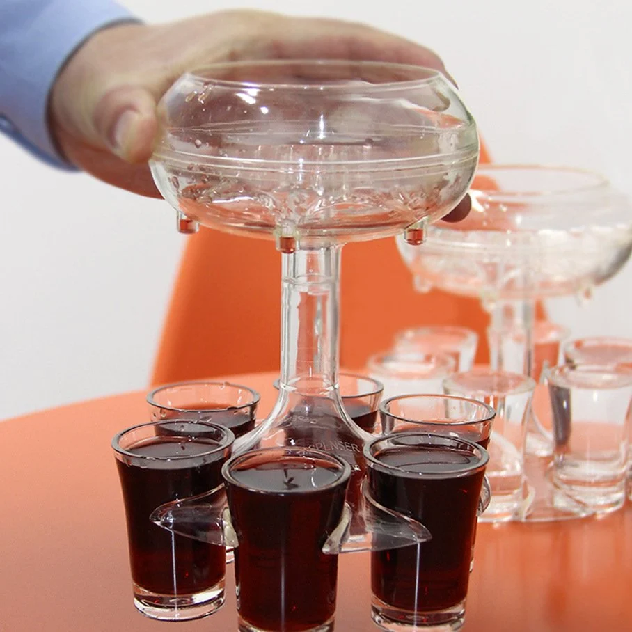 🌼🍷 6 Shot Glass Dispenser and Holder
