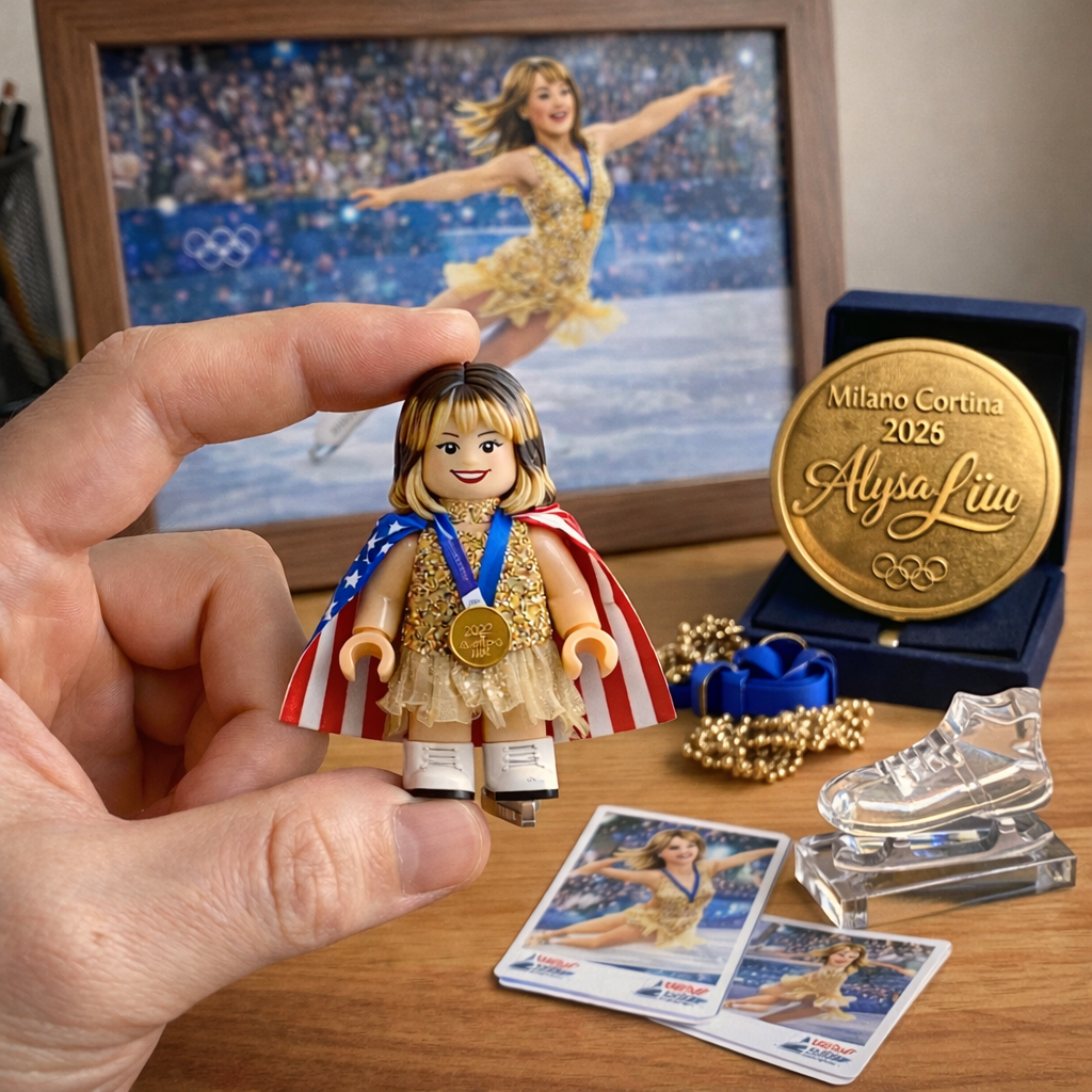 Alysa Liu 2026 Gold Medal Edition – USA Figure Skating Champion Collector Figure