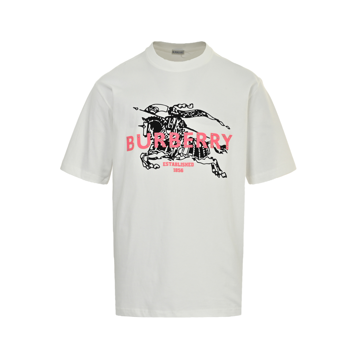 Burberry 25ss warhorse print lettering short-sleeve shirt