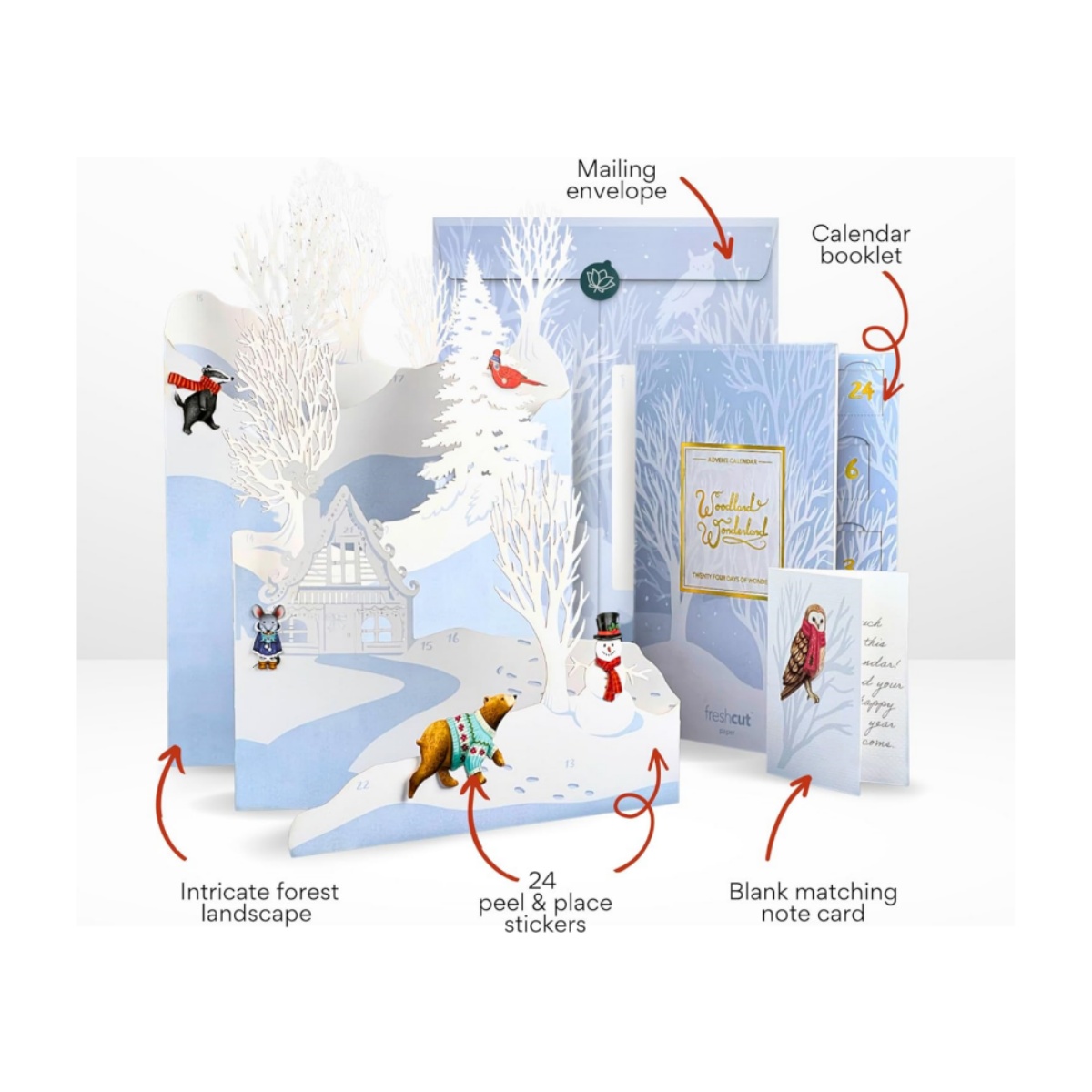 🔥CHRISTMAS ON SALE🔥3D Popup Greeting Cards, Christmas Cards, Holiday Gift Cards with Note Card and Envelope