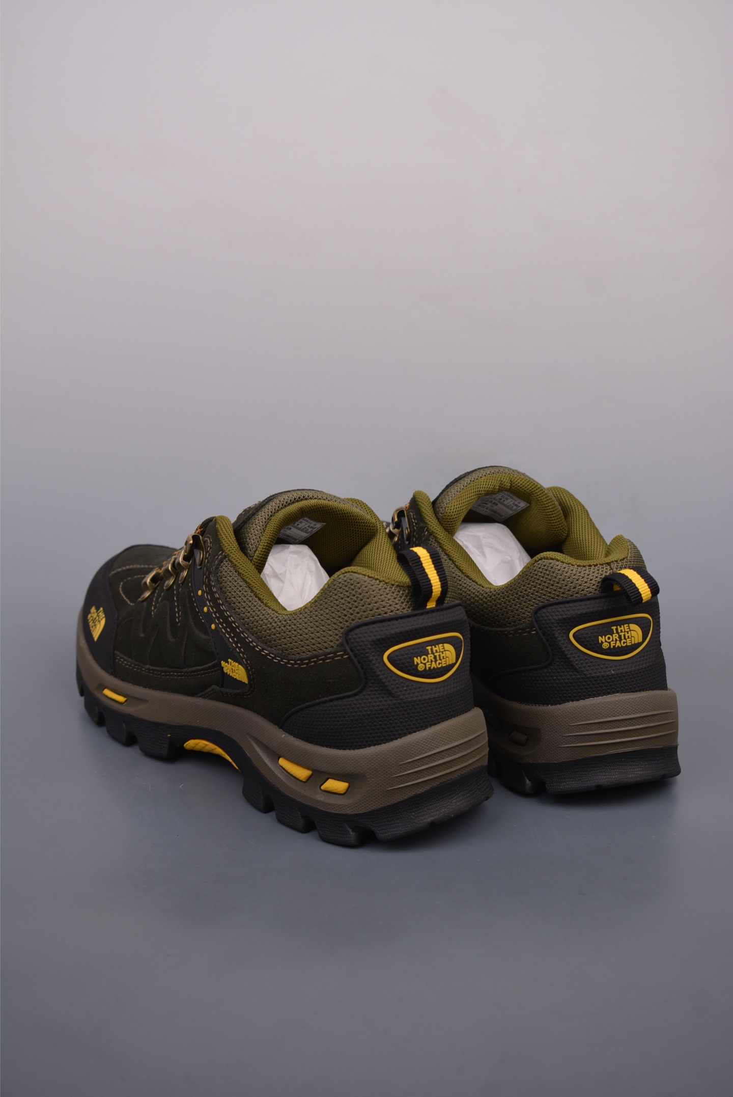 The North Face hiking shoes army green black 825B2324