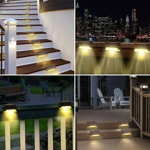 (💥Last Day Promotions-50% OFF)--LED Solar Lamp Path Staircase Outdoor Waterproof Wall Light-BUY 10 GET 10 FREE & FREE SHIPPING