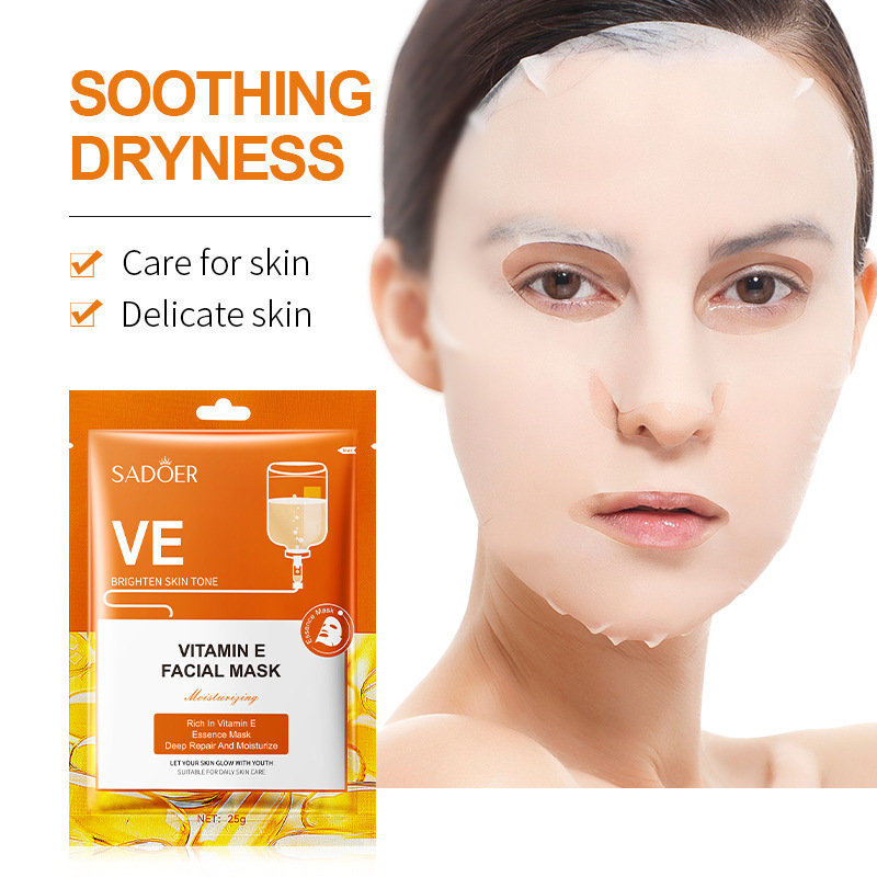 Hyaluronic acid vitamin E oligopeptide hydrating moisturizing anti-wrinkle nourishing hydrating moisturizing mask