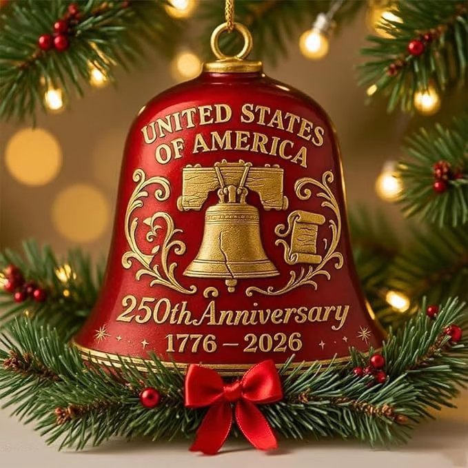 🔔United States 250th Anniversary Bell Ornament
