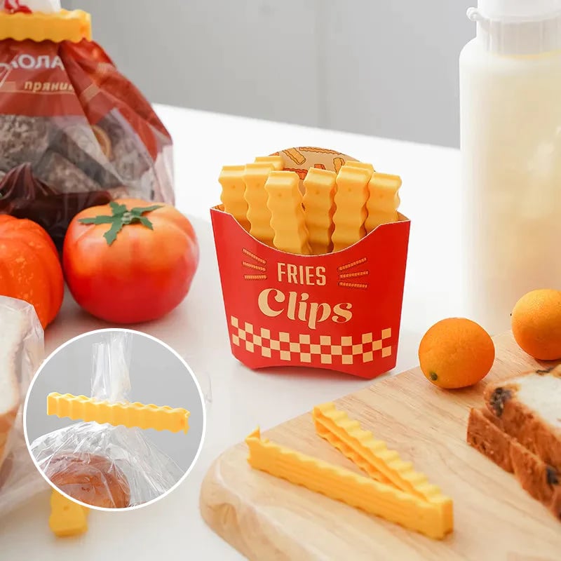 🔥Last Day-[SAVE 50% OFF]--🍟Funny Magnetic French Fries Food Clips With Box(12Pcs/Set)🔥BUY MORE SAVE MORE