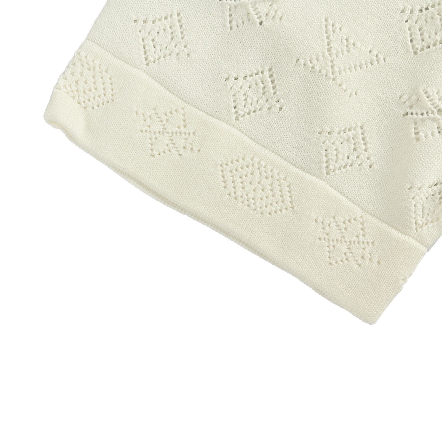 Louis Vuitton 25ss hollow monogram jacquard knit shirt