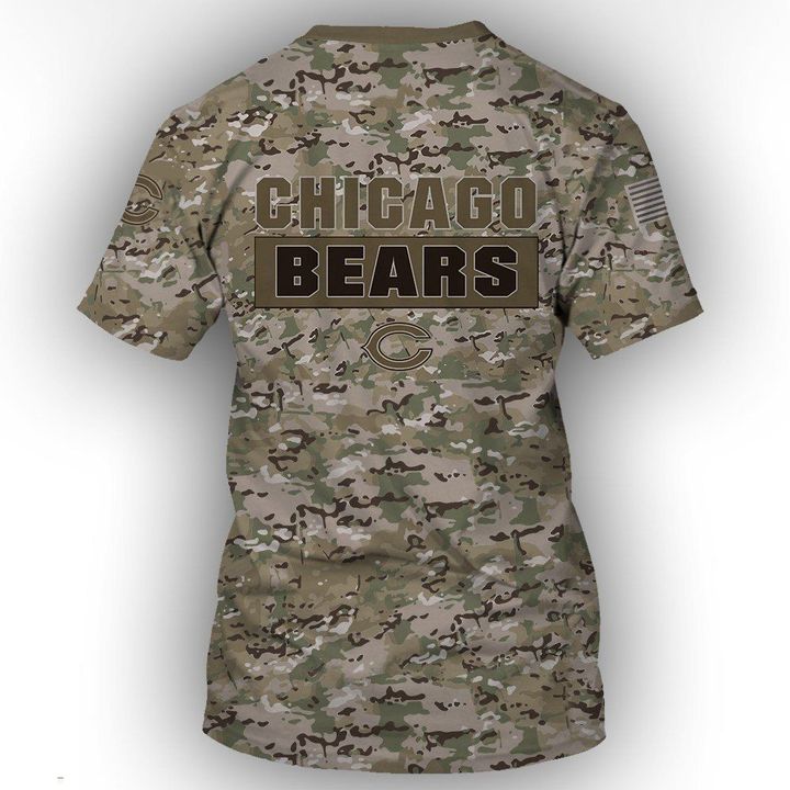 CHICAGO BEARS 3D HOODIE CCBB006
