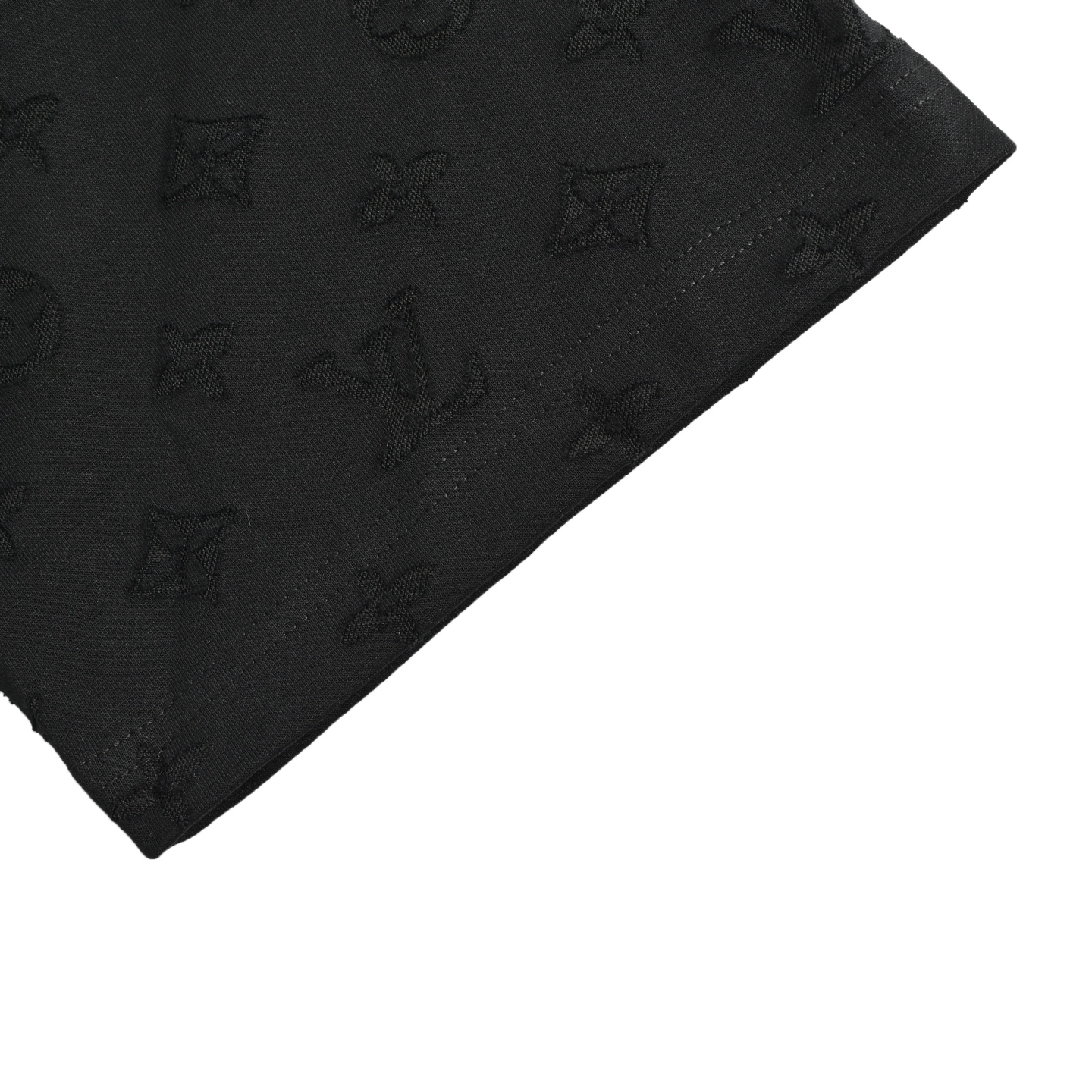Louis Vuitton 25ss all-over devoré short-sleeve