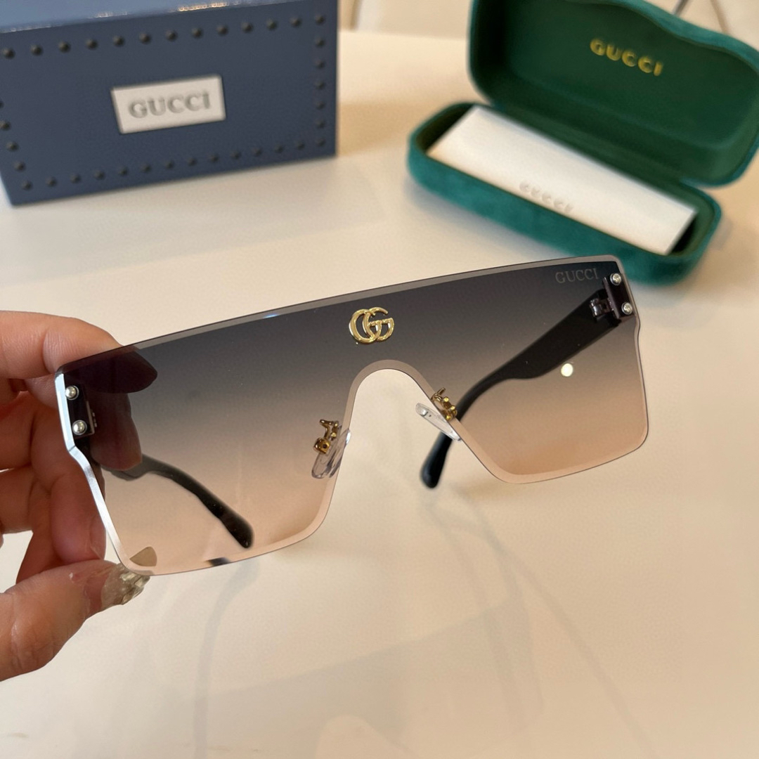 Gucci rimless sunglasses
