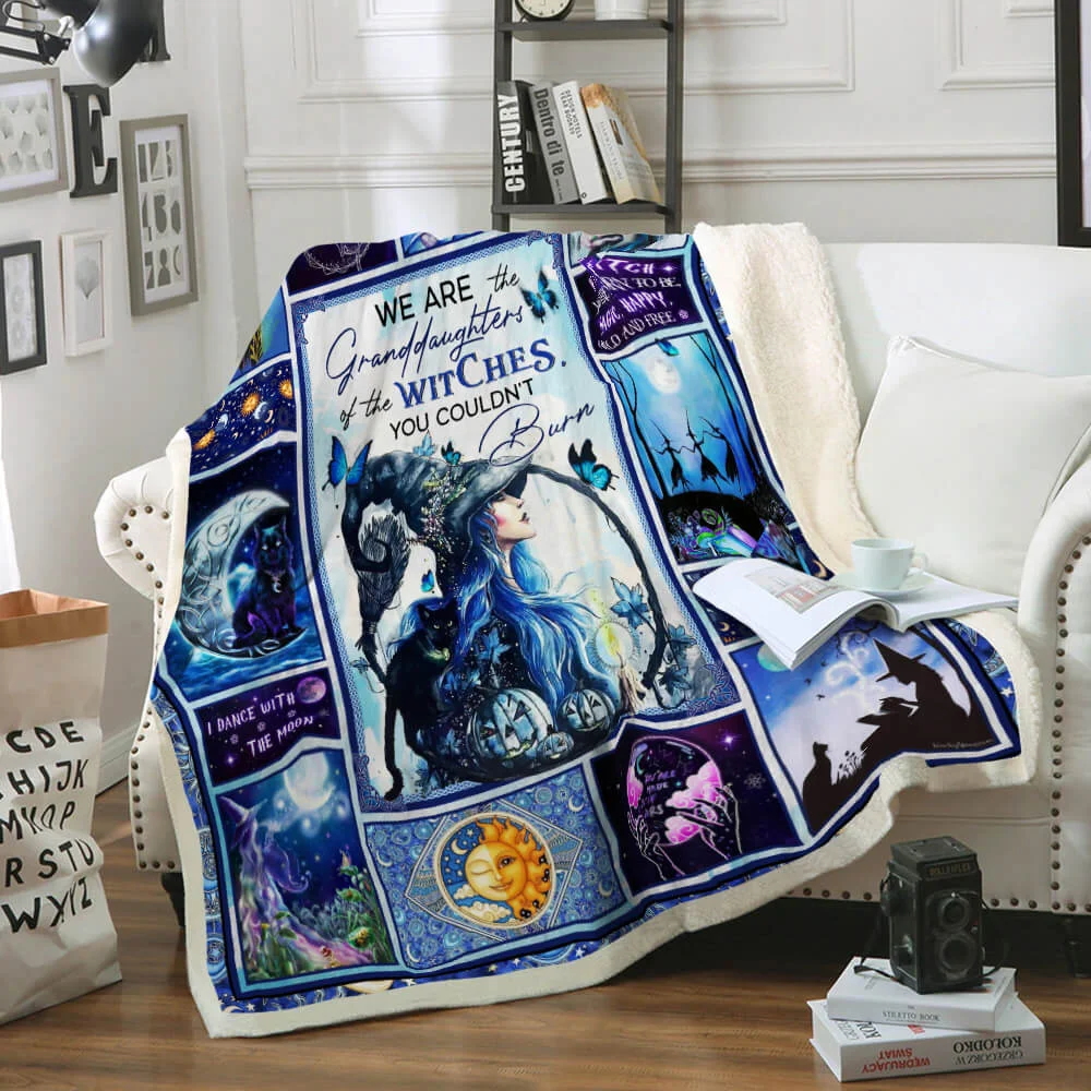 We Are The Granddaughters Of The Witches Sofa Throw