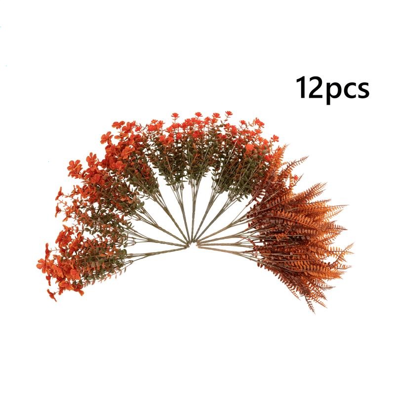 🔥HOT SALE🔥Realistic Fall Fake Flowers UV Resistant Outdoor Indoor Decor
