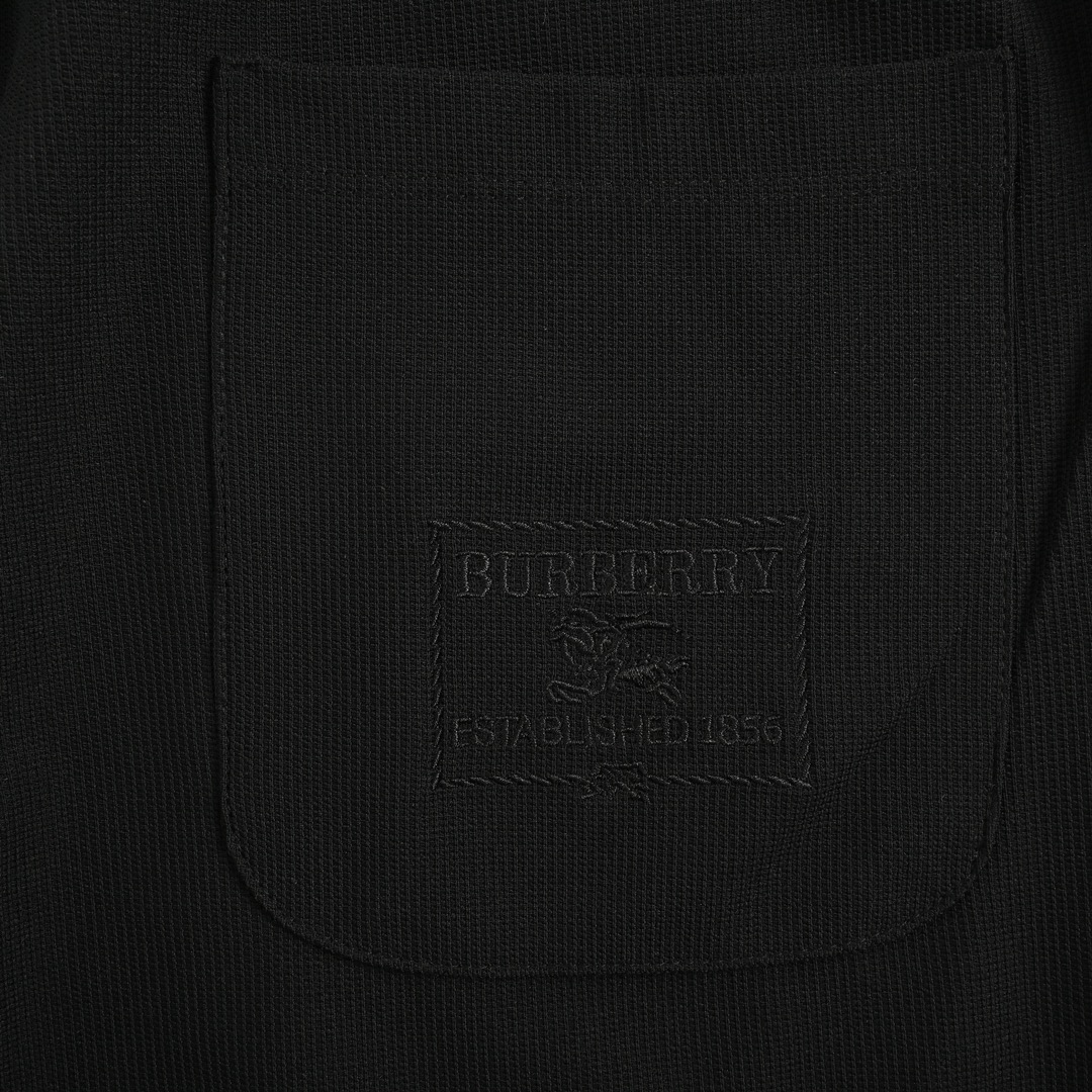 Burberry embroidered warhorse logo waffle thin trousers