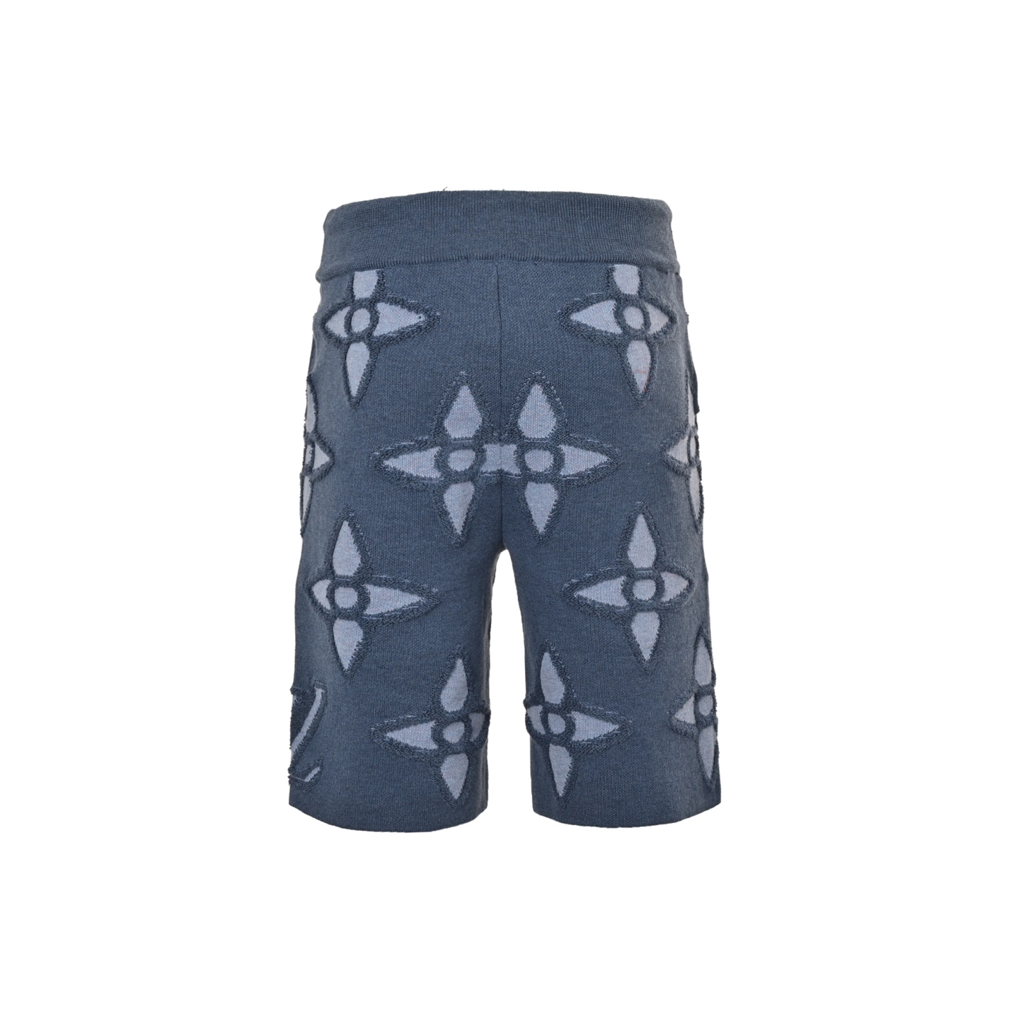 Louis Vuitton 25ss four-leaf clover jacquard knit shorts