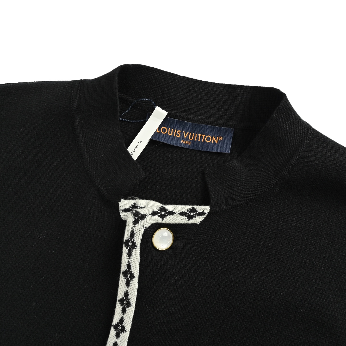 Louis Vuitton 25Fw diamond monogram placket jacket