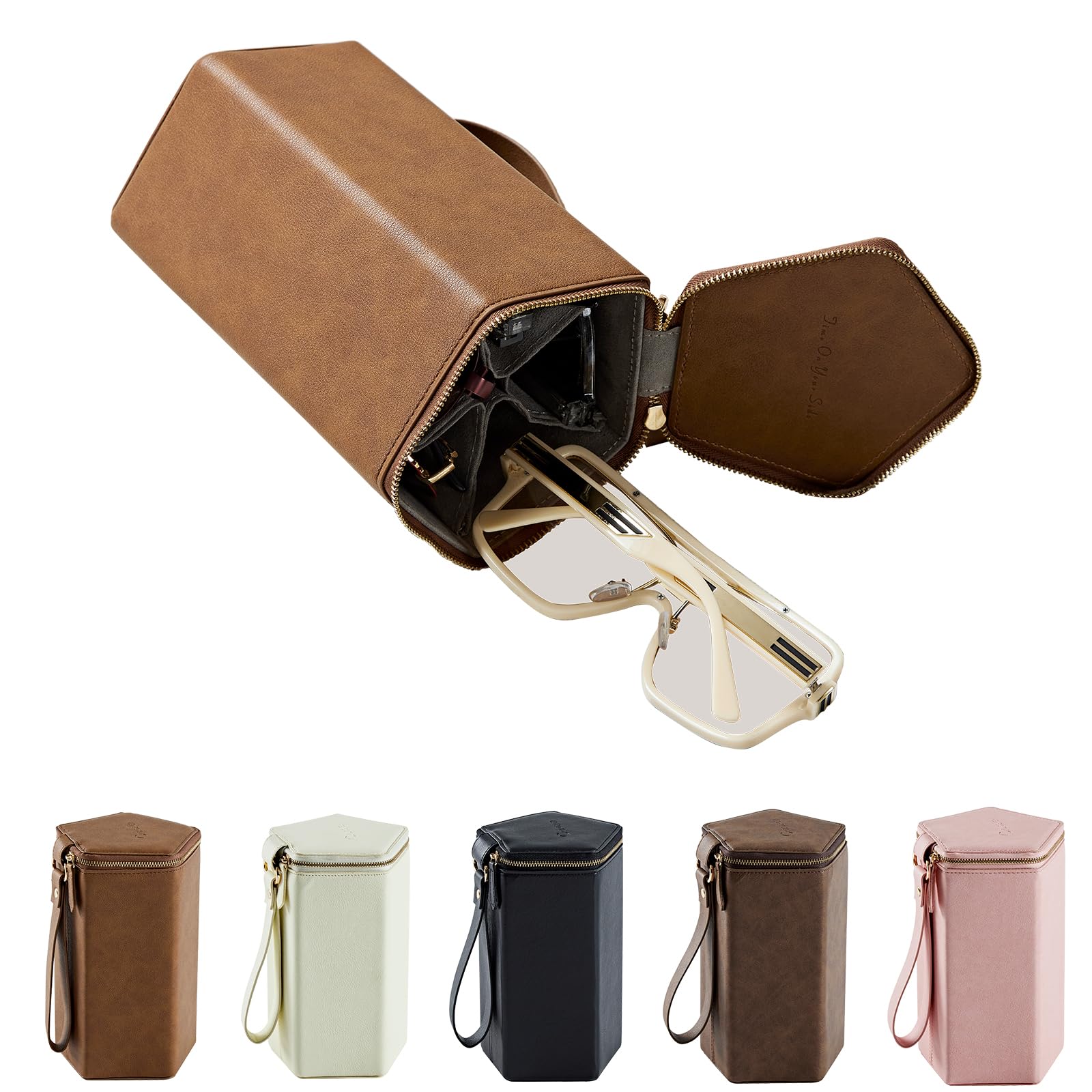 🔥ON SALE 49% OFF🔥Sunglasses Travel Case Organizer Hangable