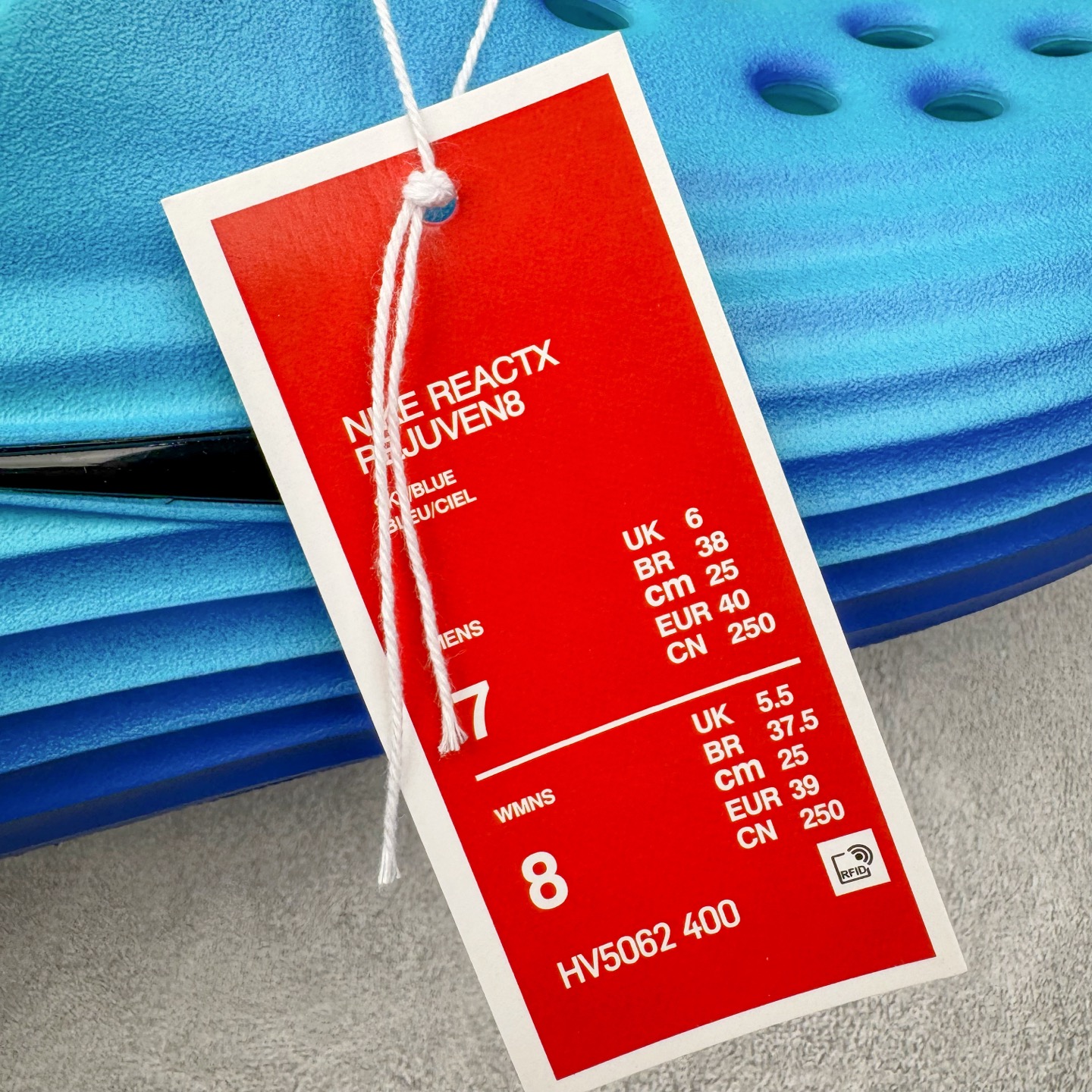 Nike ReactX Rejuven8 Simple Comfortable All-match Hole Shoes HV5062-400