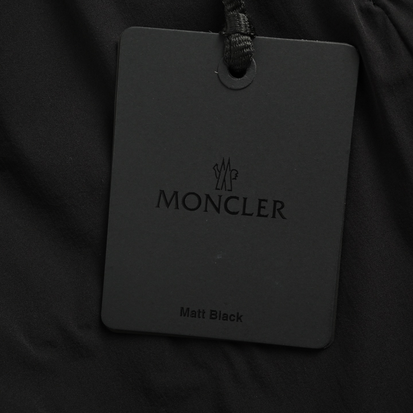 Moncler 25ss small black label stretch nylon shorts