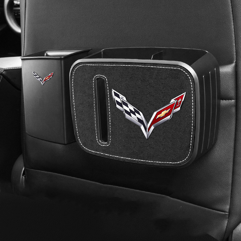 Car Multi-Compartment Garbage Storage Box