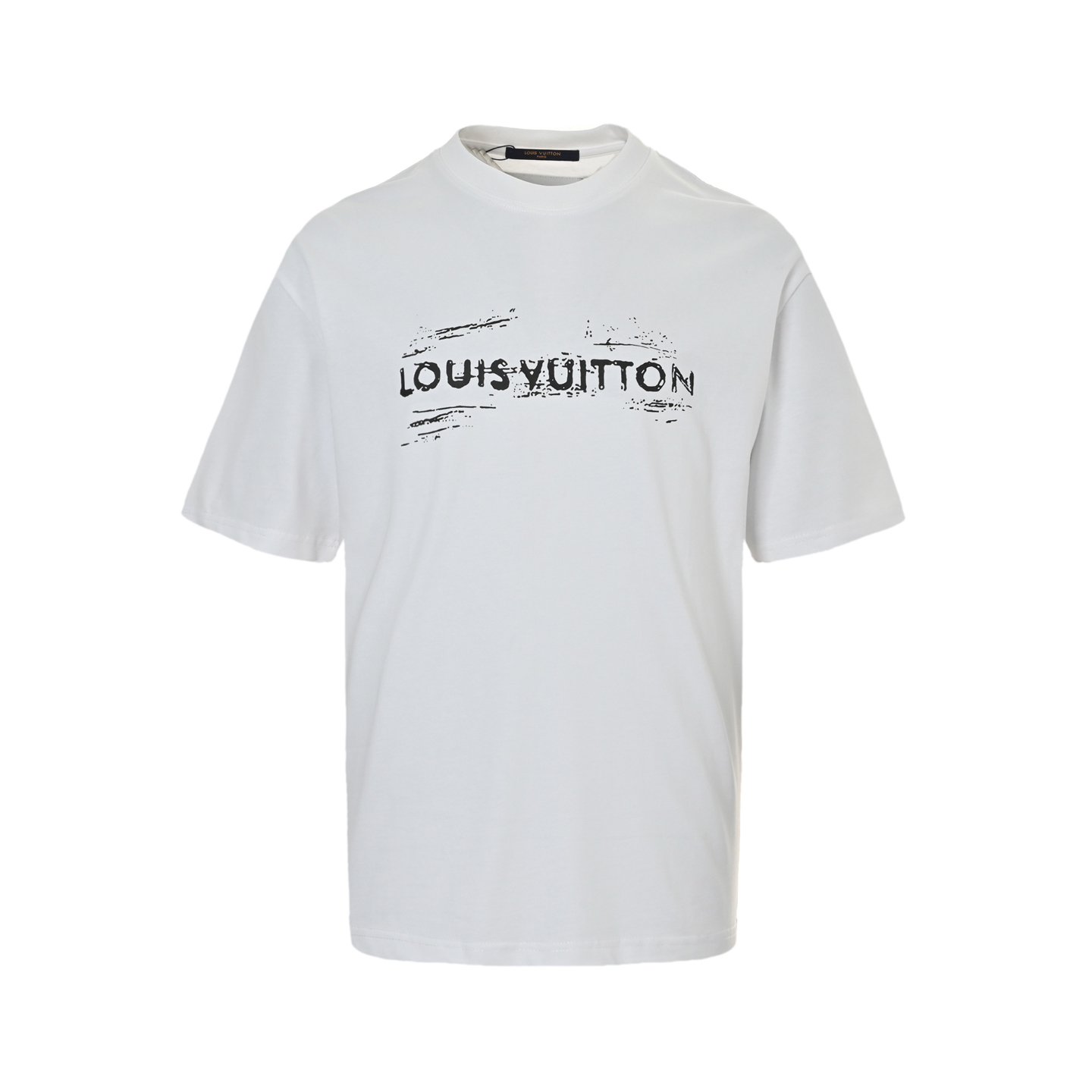 Louis Vuitton Hand-painted letter print short sleeves