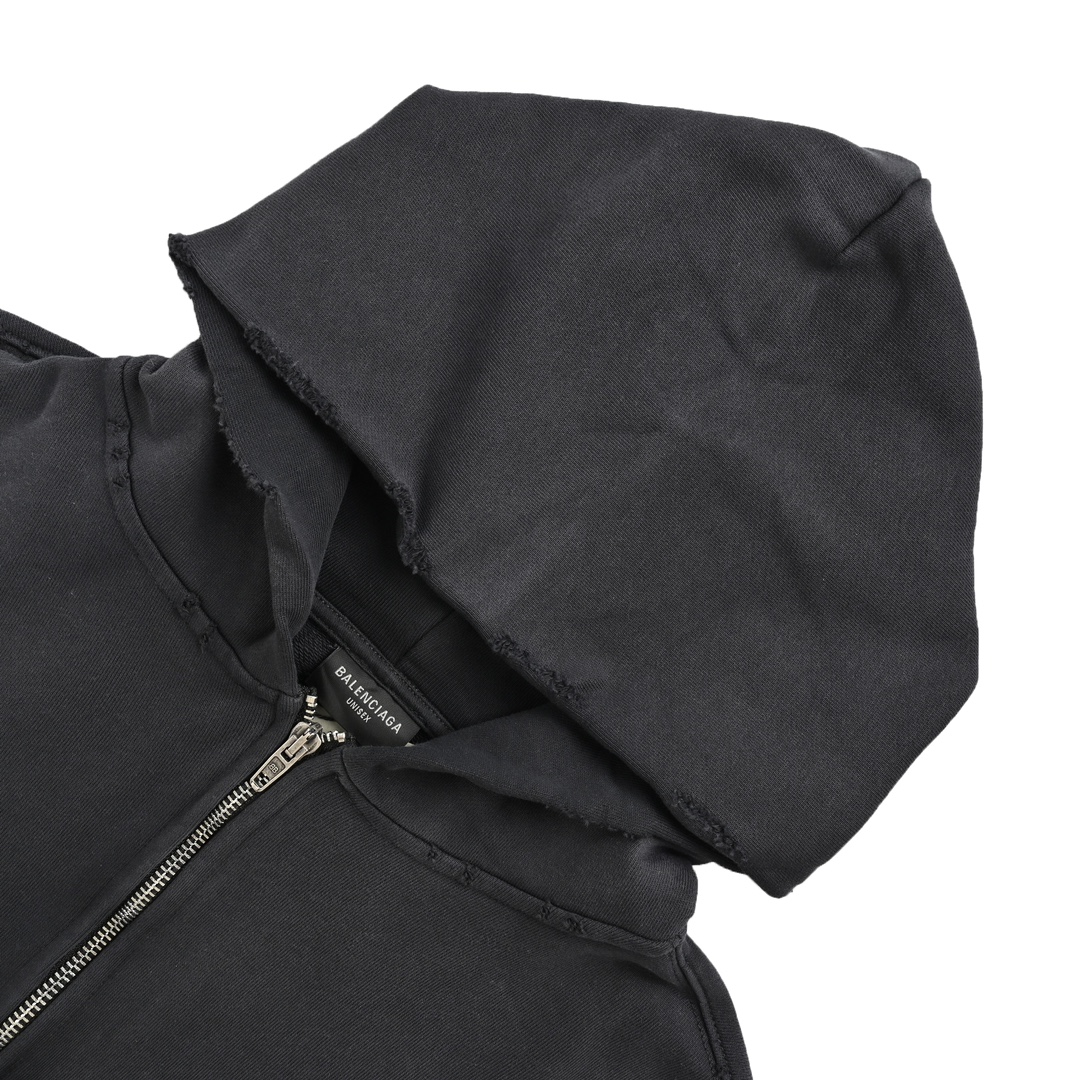 Balenciaga 24ss tape zipper jacket