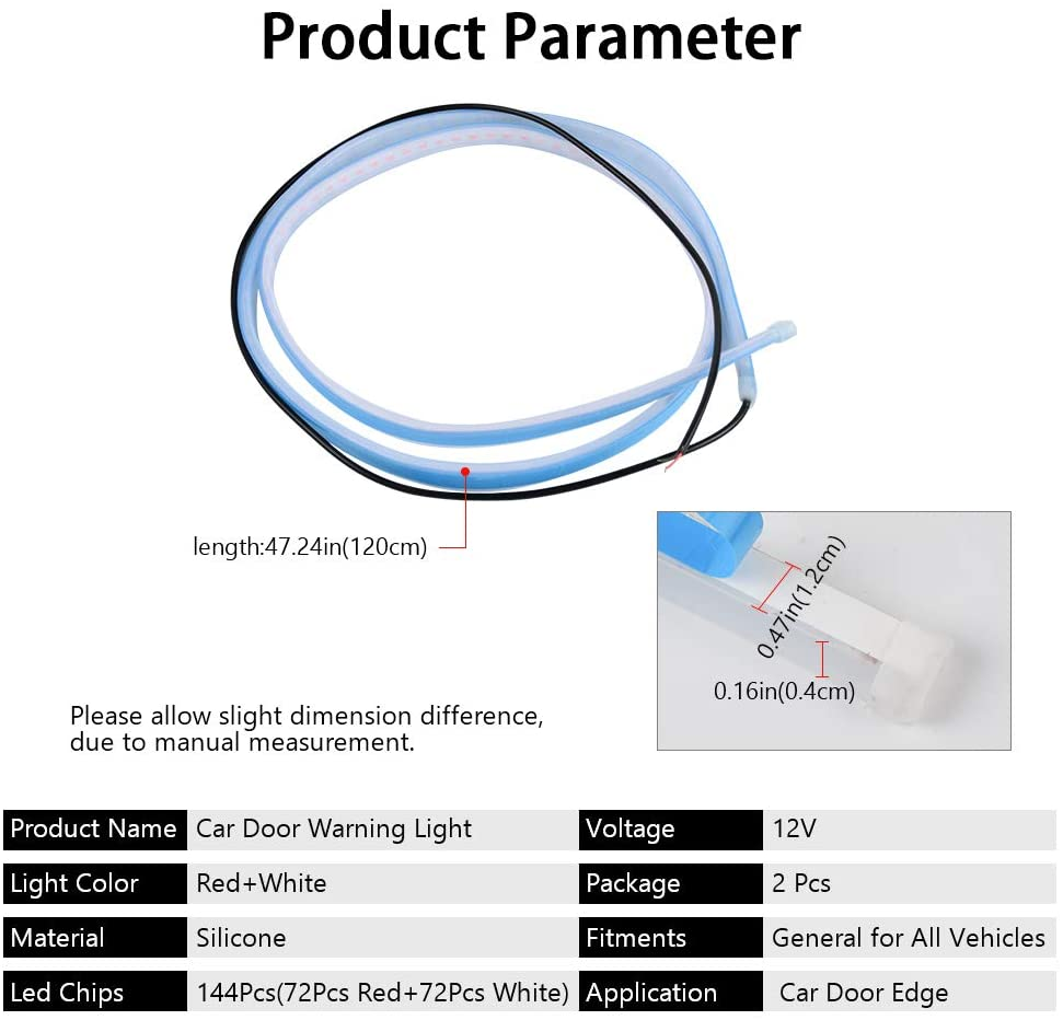 2024 New  LED Car Signal Light - 2 In 1 Car Door Warning Light And Welcome Light