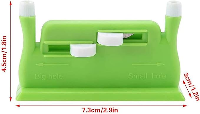 DIY simple double-sided needle threader, perfect tool for sewing needle threading