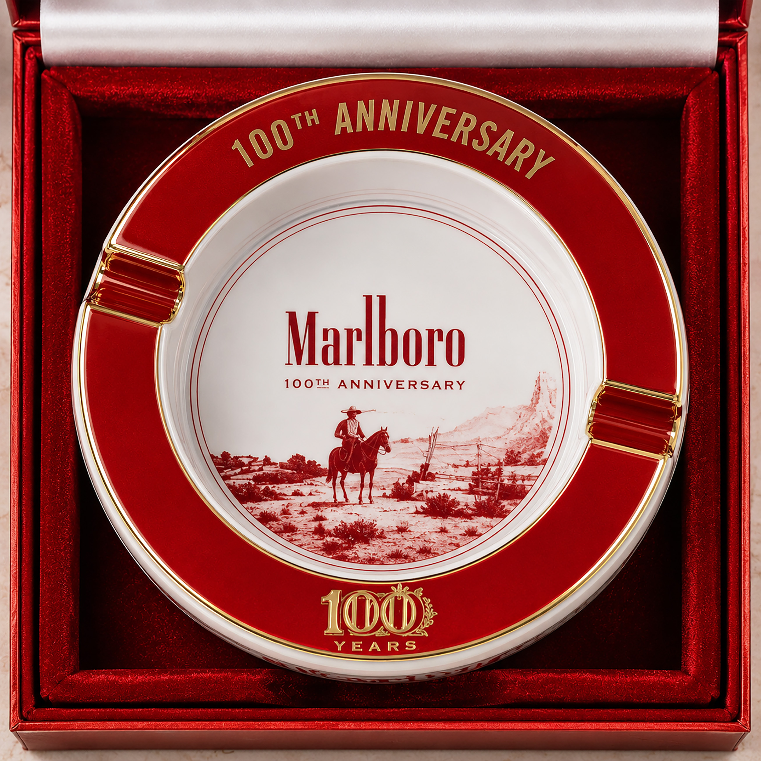 Marlboro 100th Anniversary Collector Ashtray