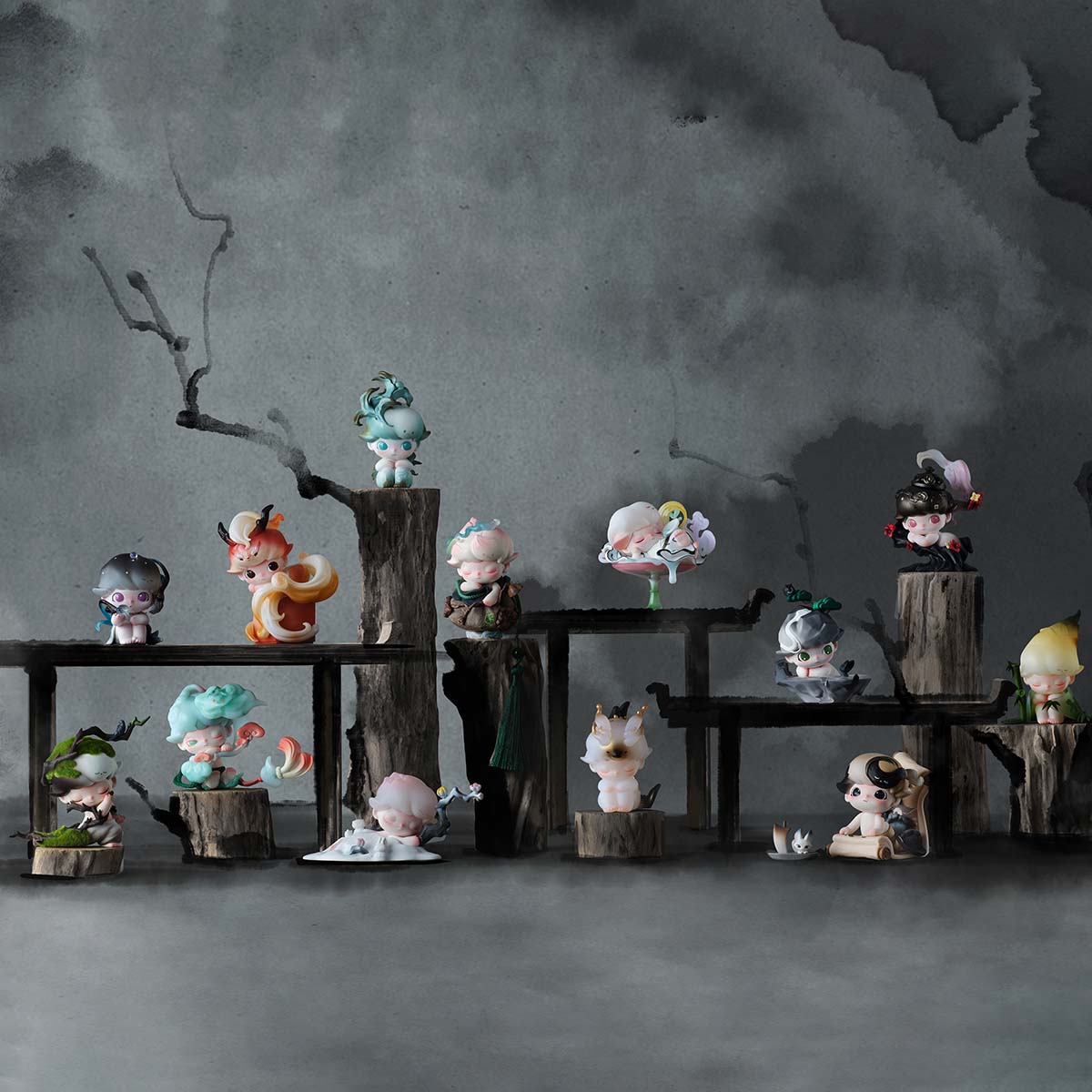 POP MART DIMOO Stories in the Cup Series Figures [1 Blind Box]
