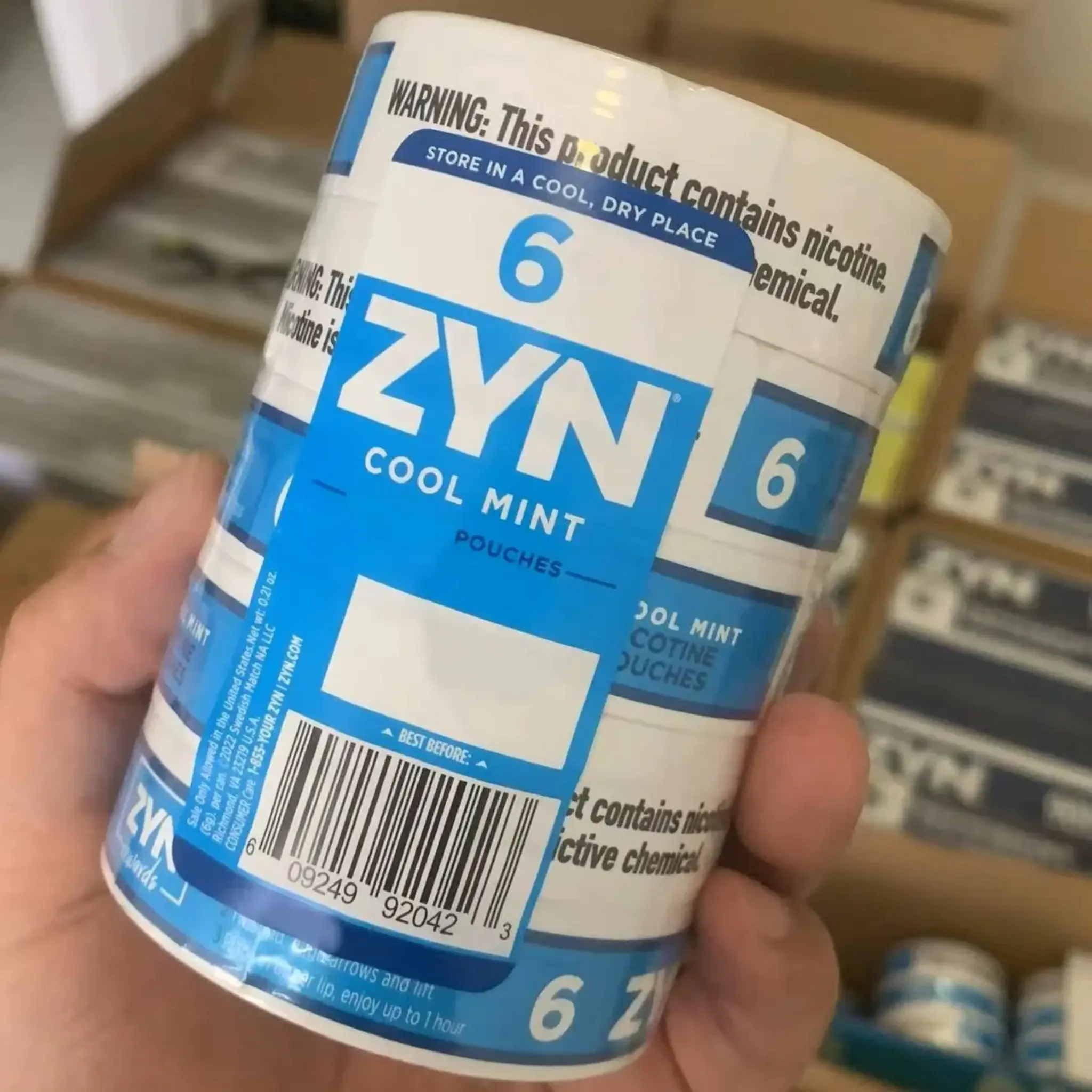 ZYN COOL MINT 6MG
