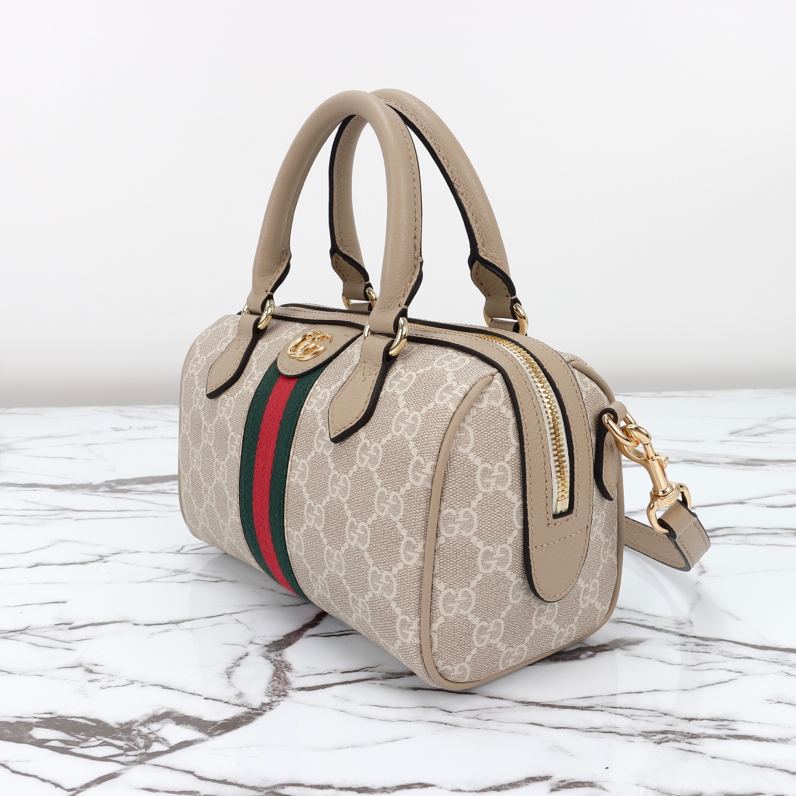 Gucci Ophidia Small Boston Bag 772053 UULAG 9682
