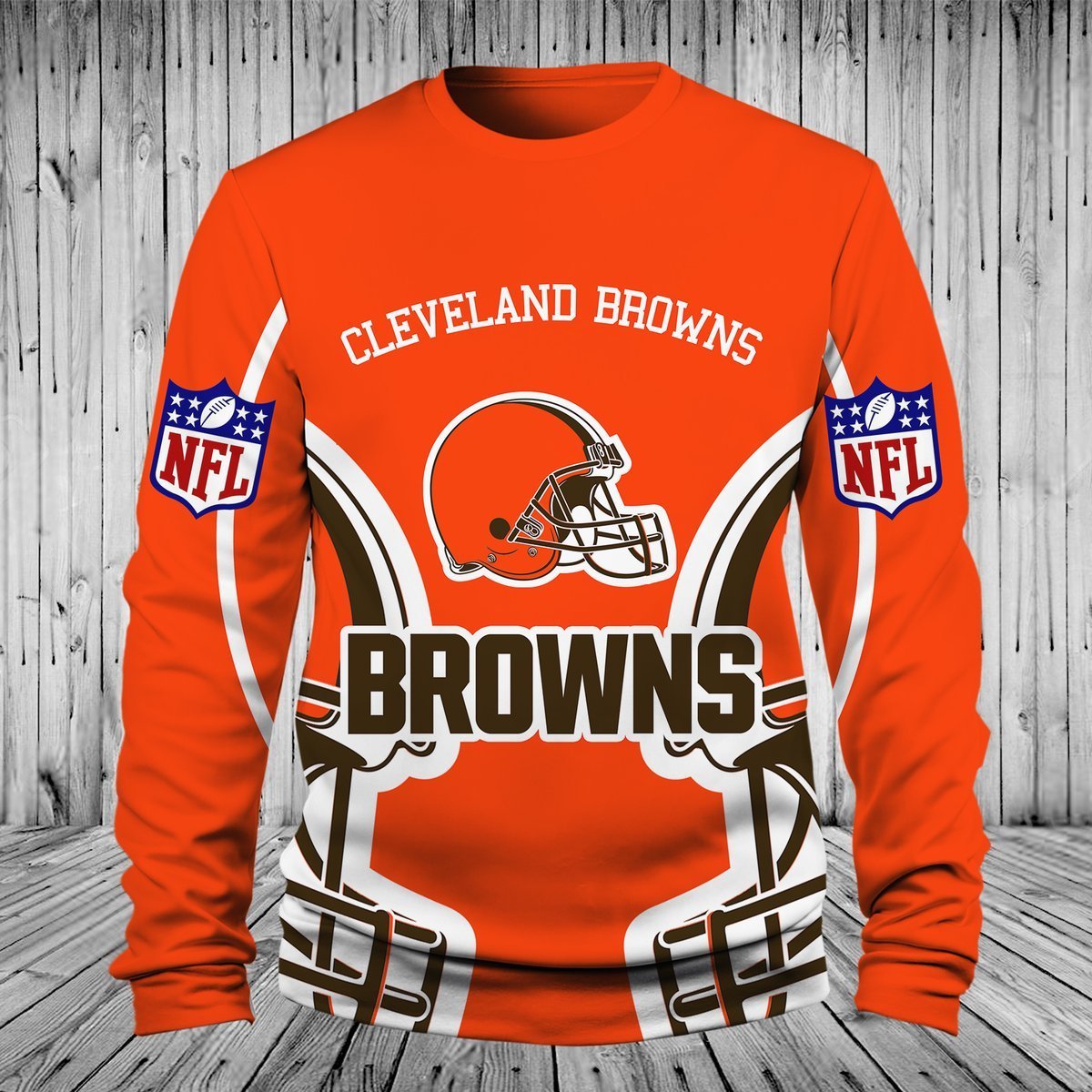 BROWNS 3D HOODIE 18