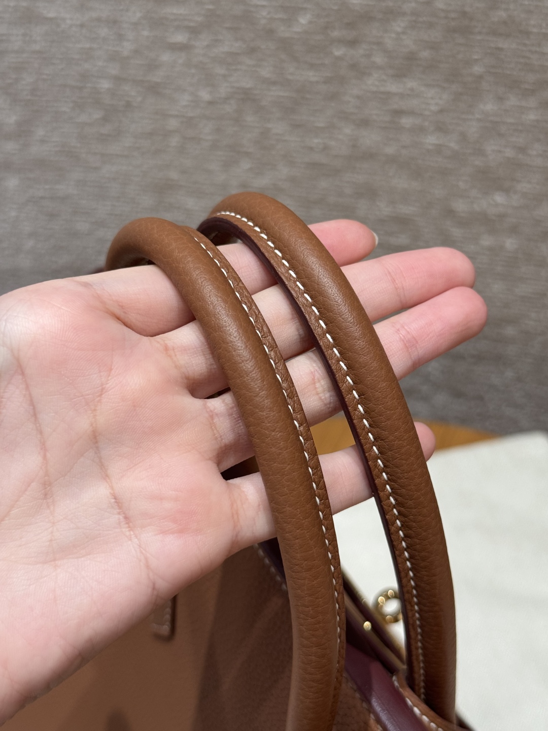 Hermes Birkin 37gold handbag (handmade to order)