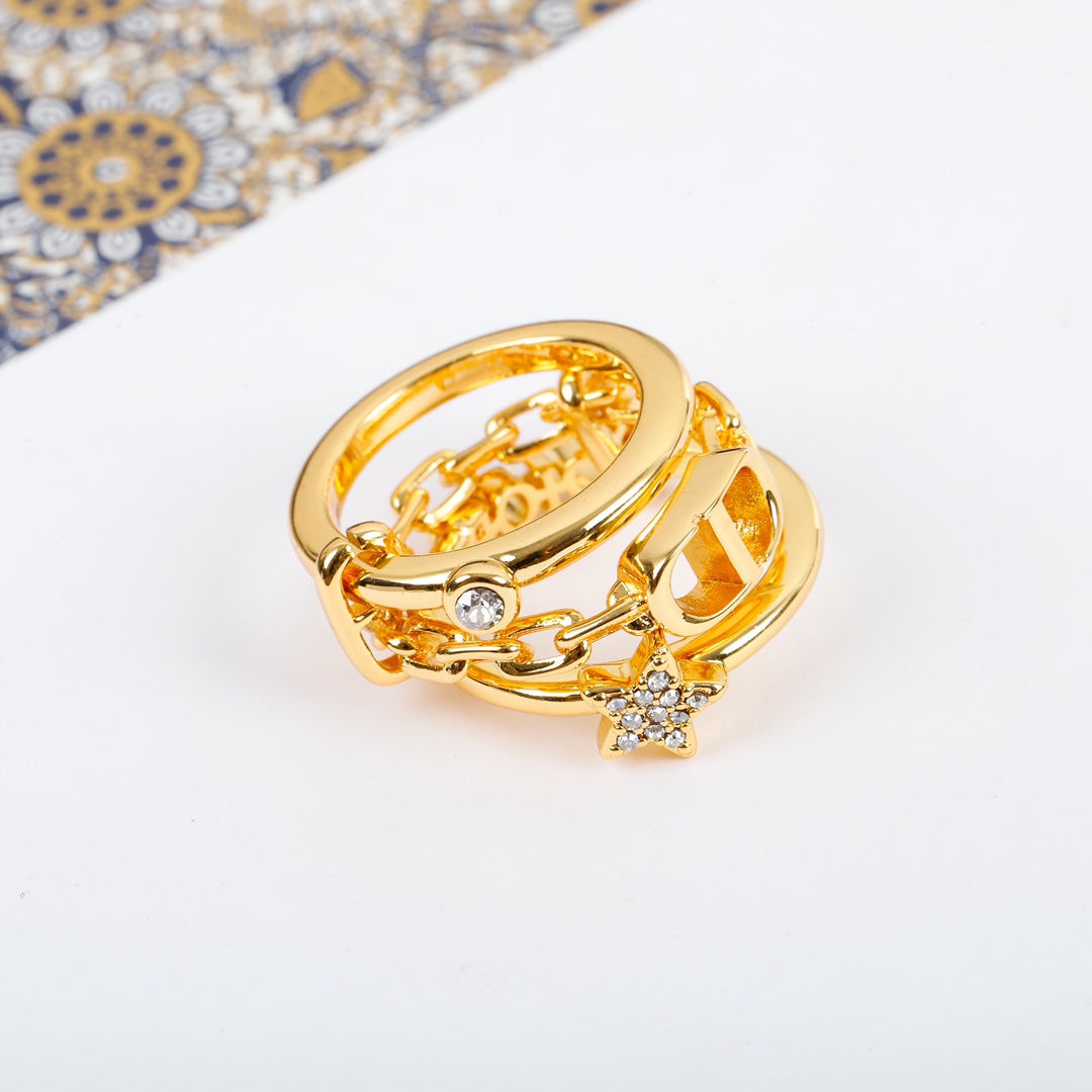 Dior 3 in 1 lucky star ring