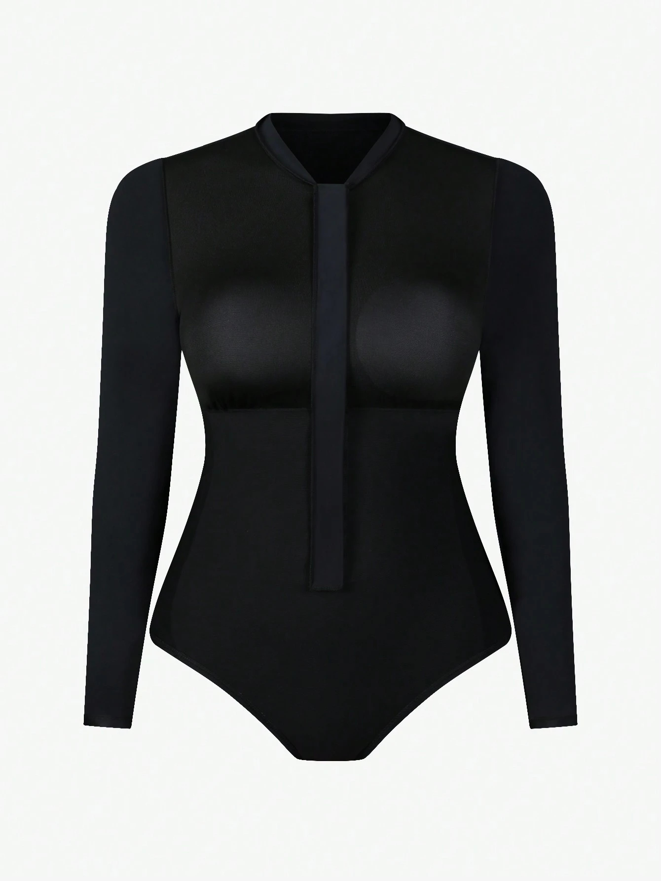 🔥Mother's Day Sale - 50% OFF🔥Plus Size Front Zipper Tummy Control Lace-Up Swimwear