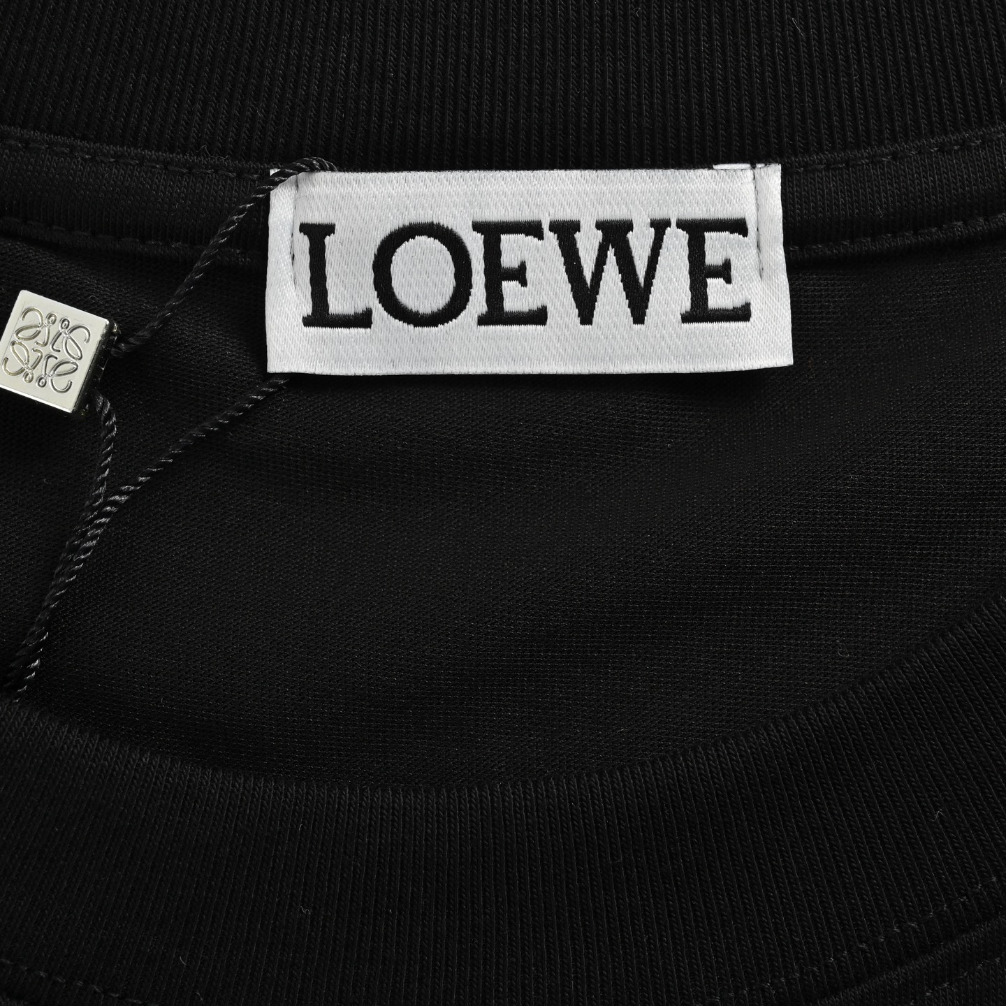 Loewe 25ss graffiti painted flocked print short sleeves