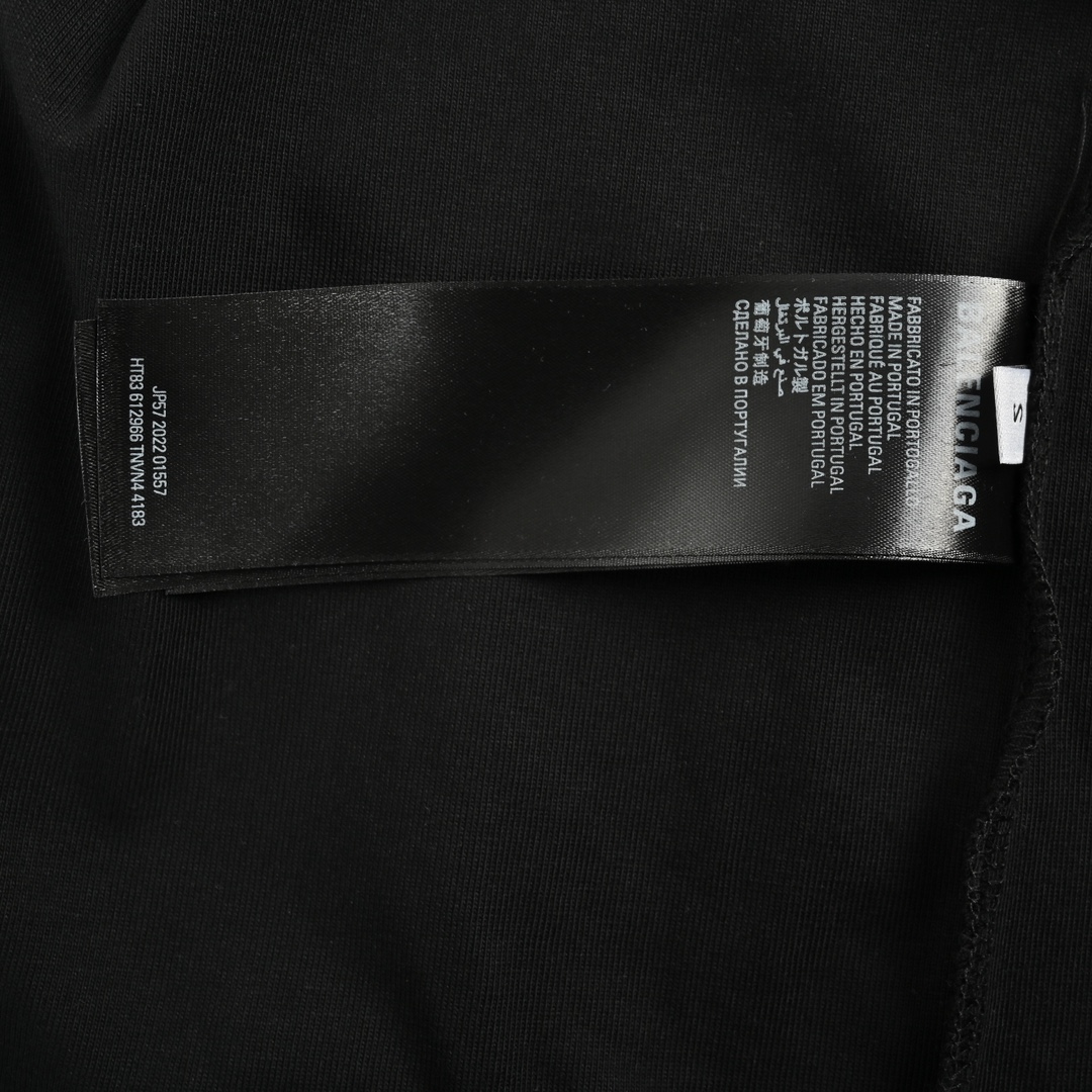 Balenciaga 24ss prohibits pass-through short sleeves