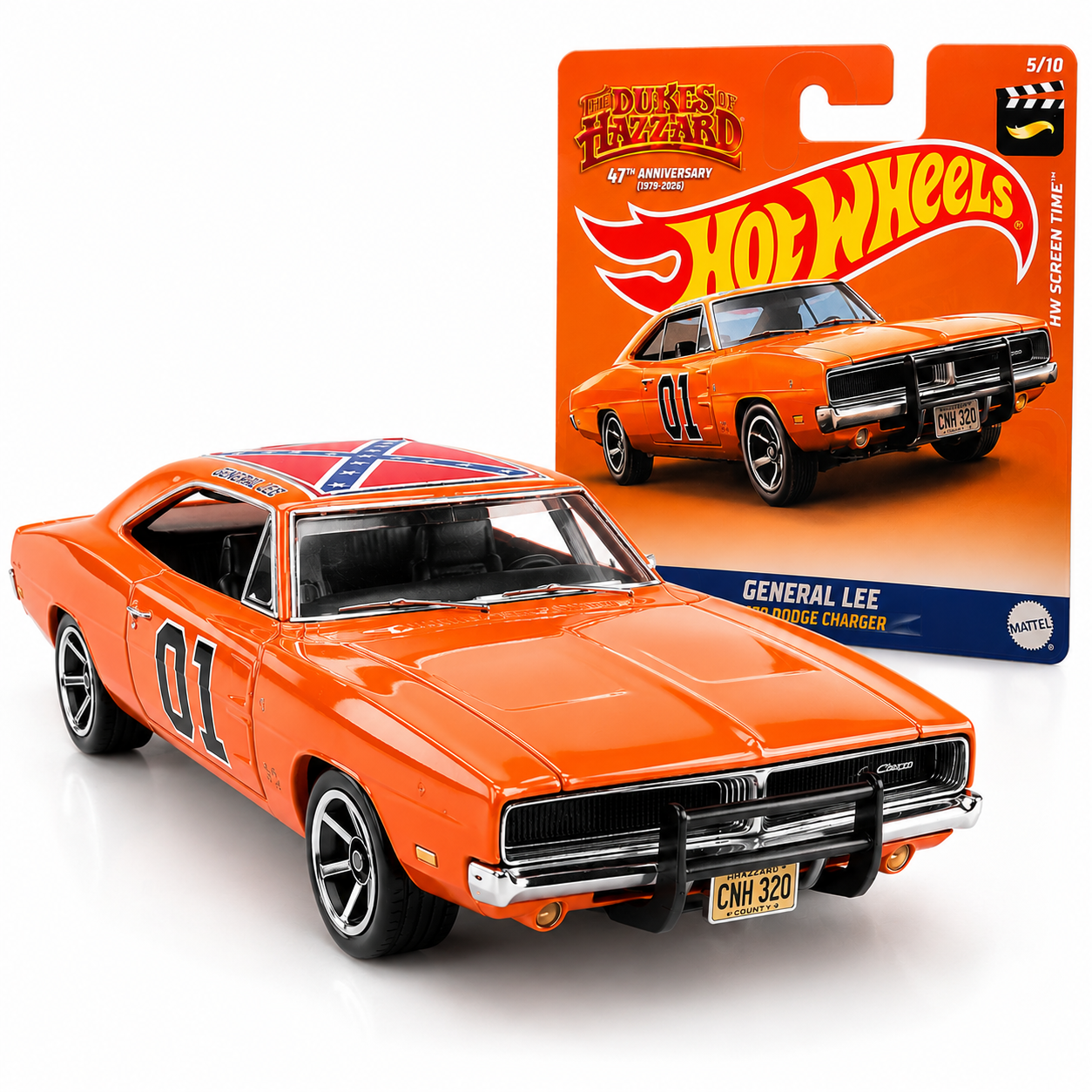 Hot Wheels The Dukes of Hazzard 47th Anniversary General Lee 1969 Dodge Charger
