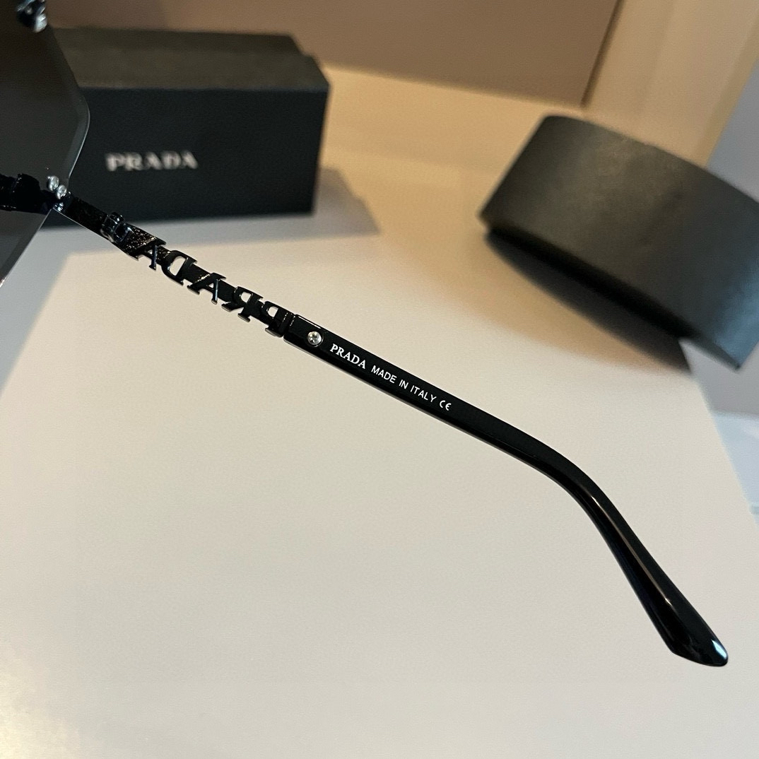 Prada rimless sunglasses