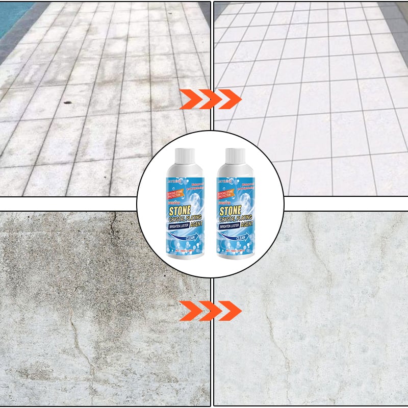🔥2024 New Stone Stain Remover Cleaner(Effective Removal of Oxidation, Rust, Stains)