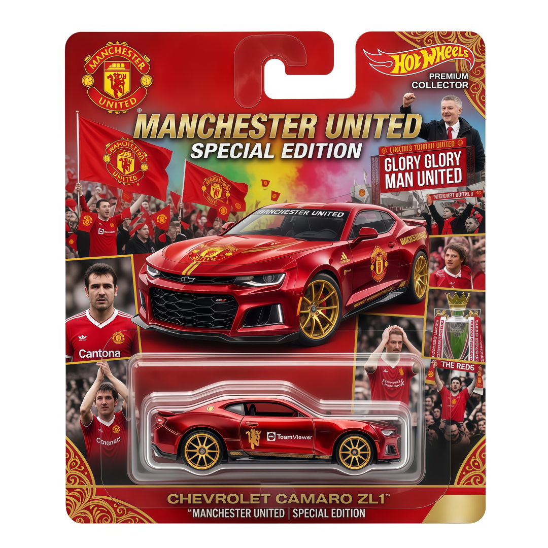 Hot Wheels Manchester United Camaro ZL1 &ndash; Special Edition