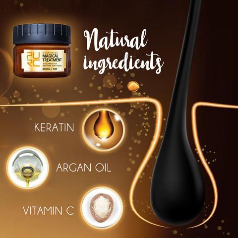 (🔥HOT SALE NOW-48% OFF)5sec Advanced Keratin Hair Treatment (BUY 2 GET FREE SHIPPING)