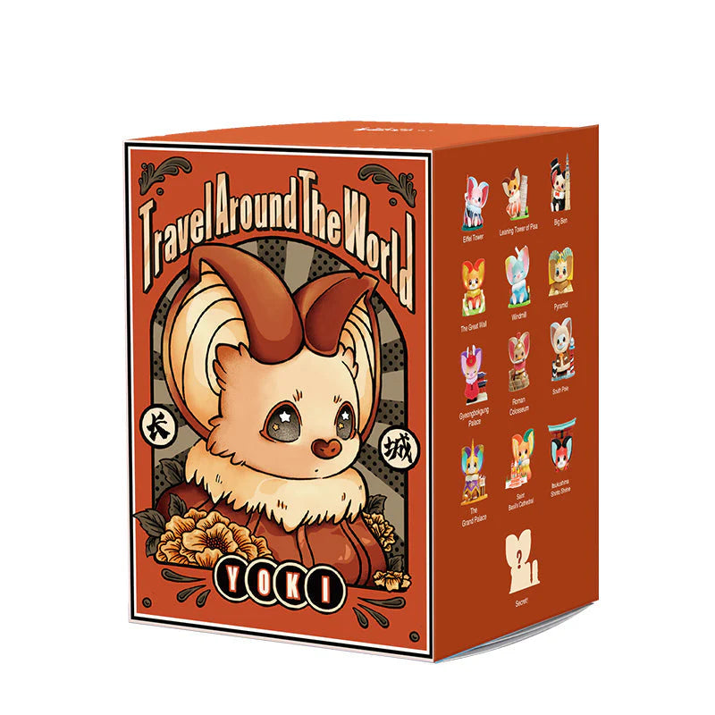 POP MART Yoki Travel Around the World Series [1 Blind Box]